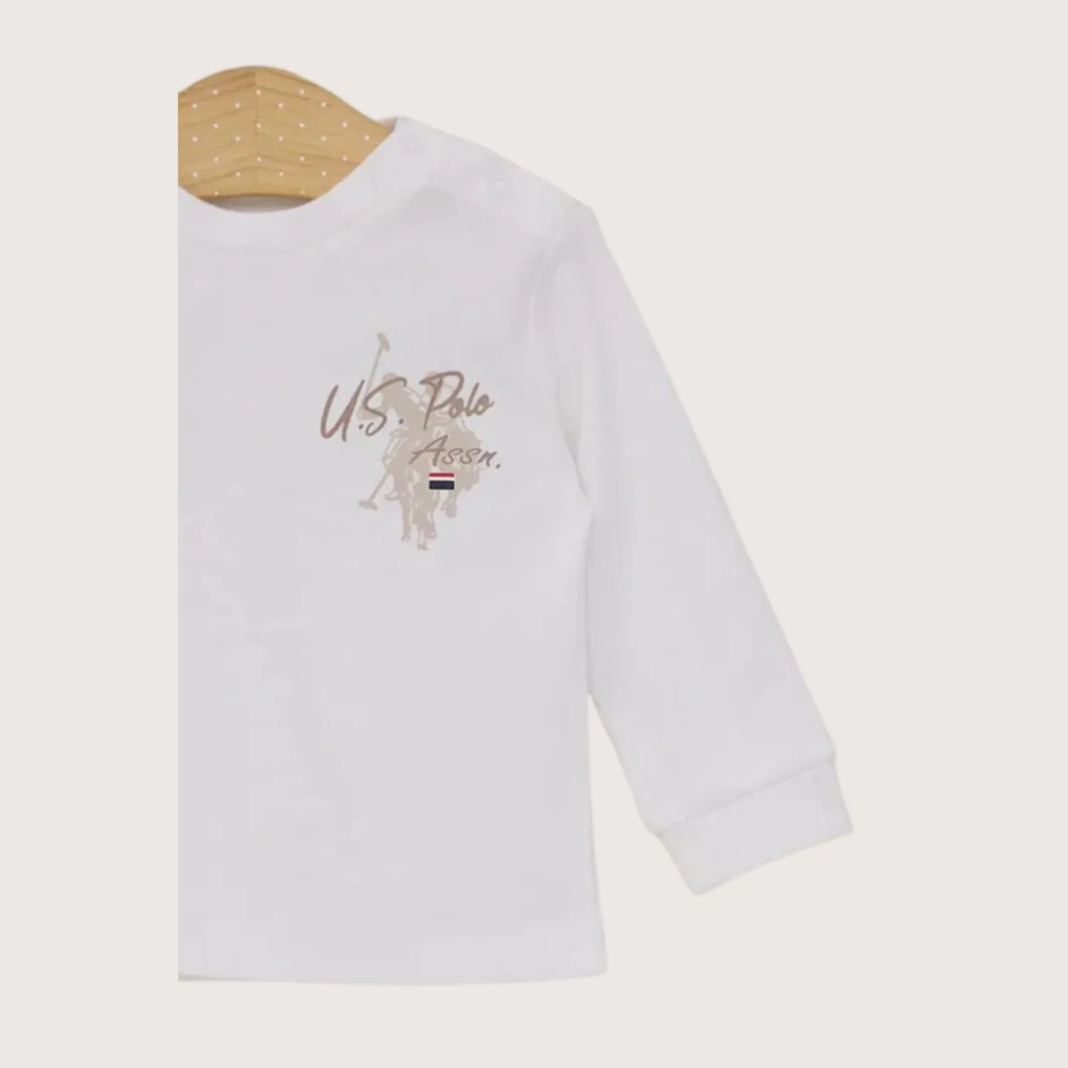 U.S. Polo 2li Takım Krem