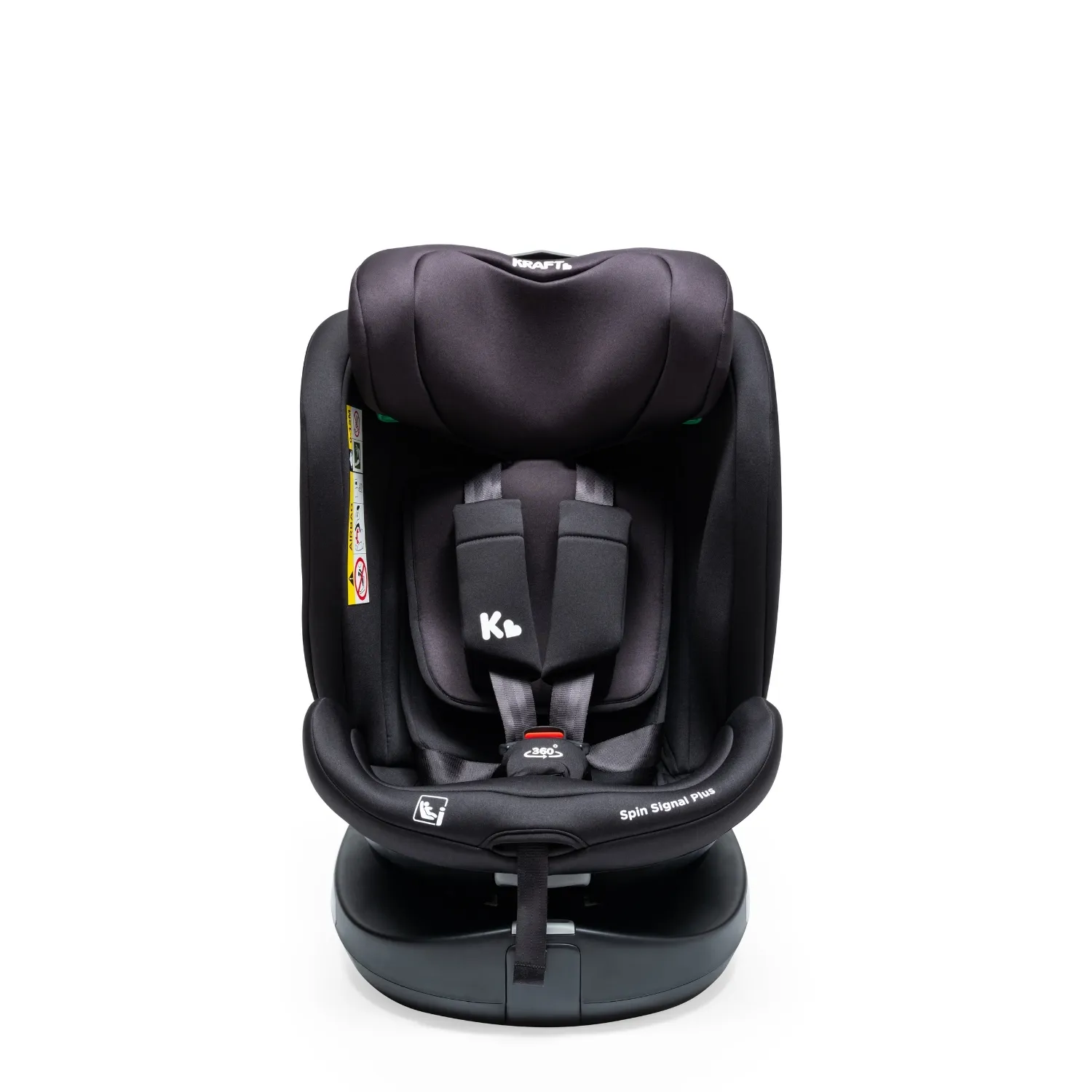 Kraft Spin Signal Plus Oto Koltuğu 0-36 Kg Black