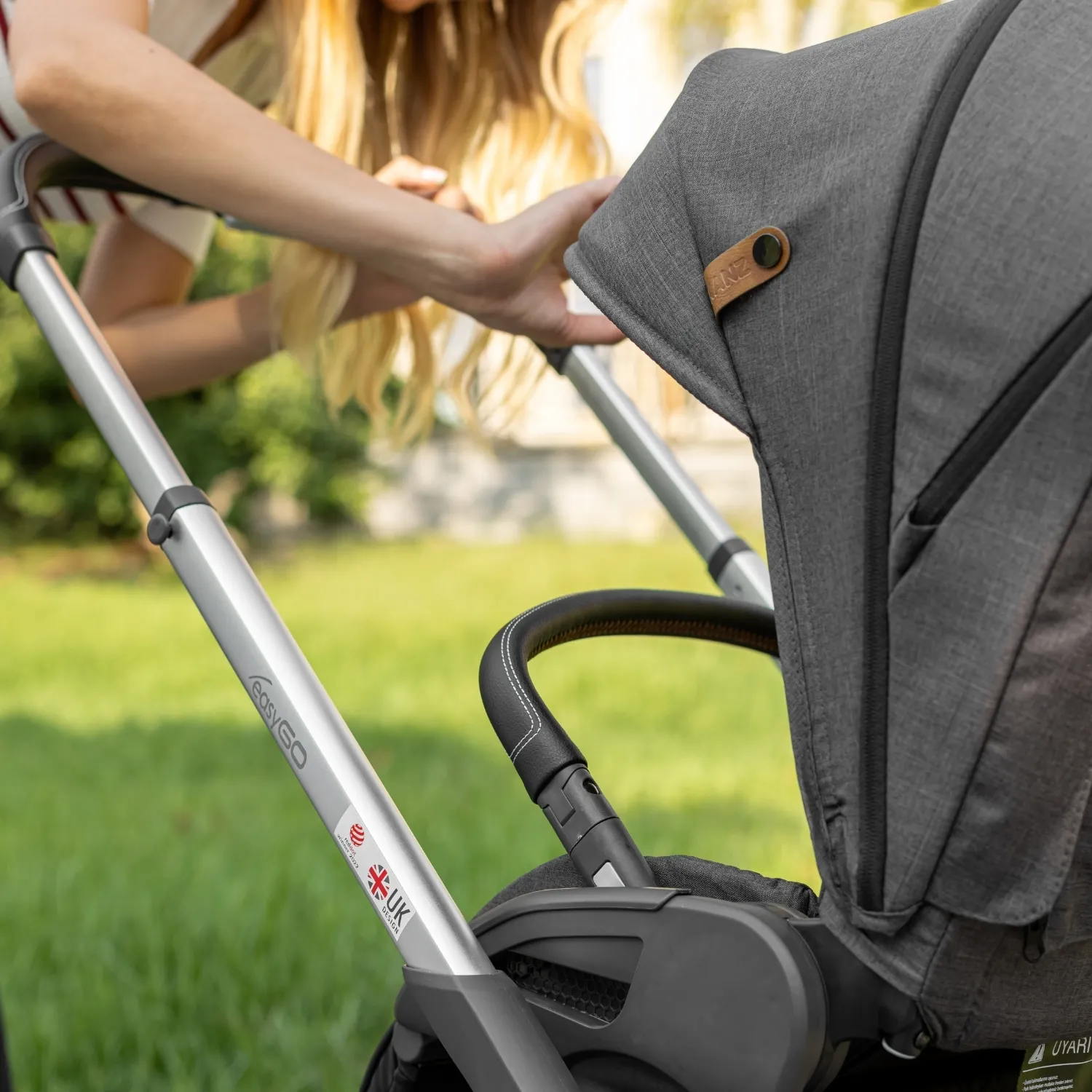 Kanz EasyGo Travel Sistem Bebek Arabası Siyah