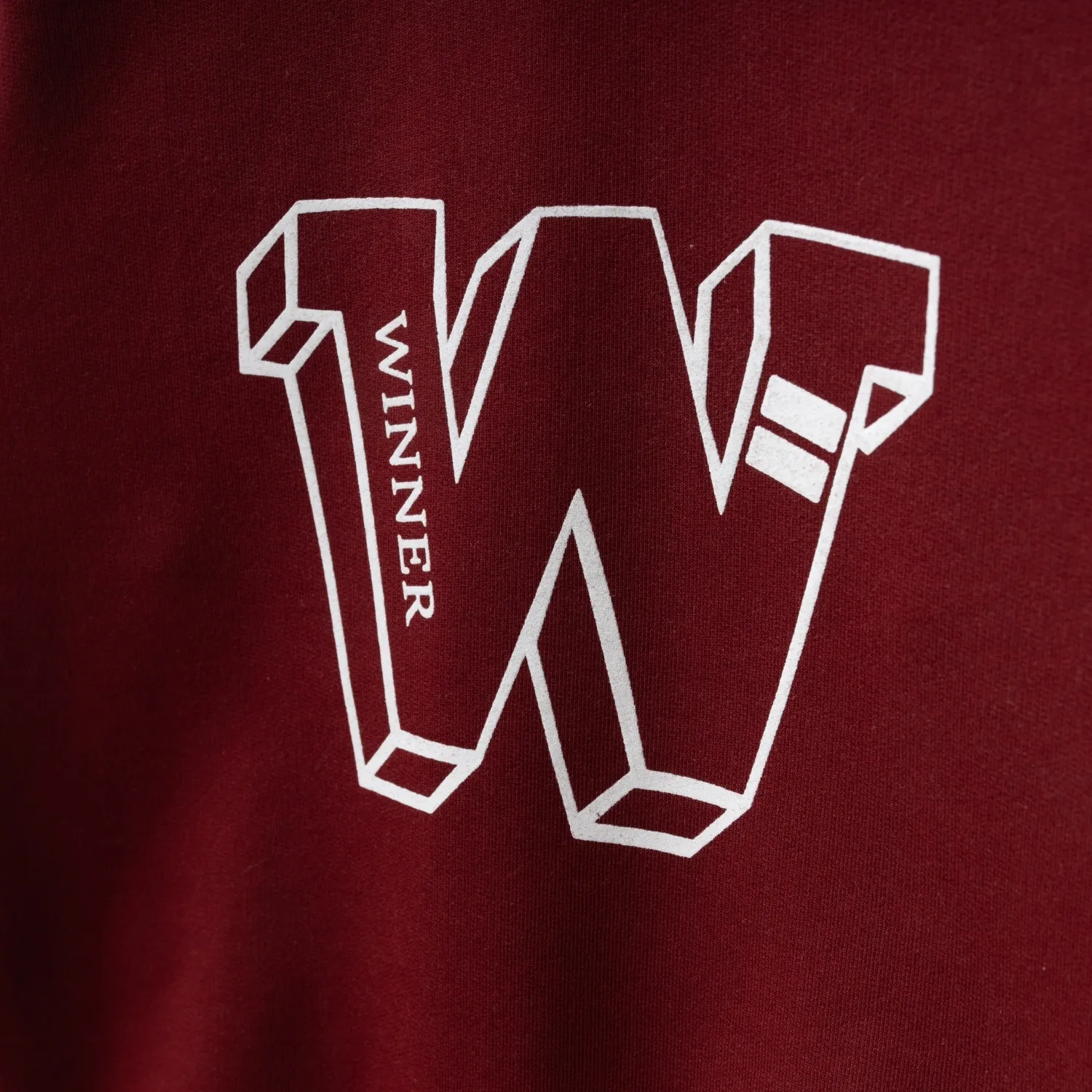 Winimo Sweatshirt W Baskılı Bordo