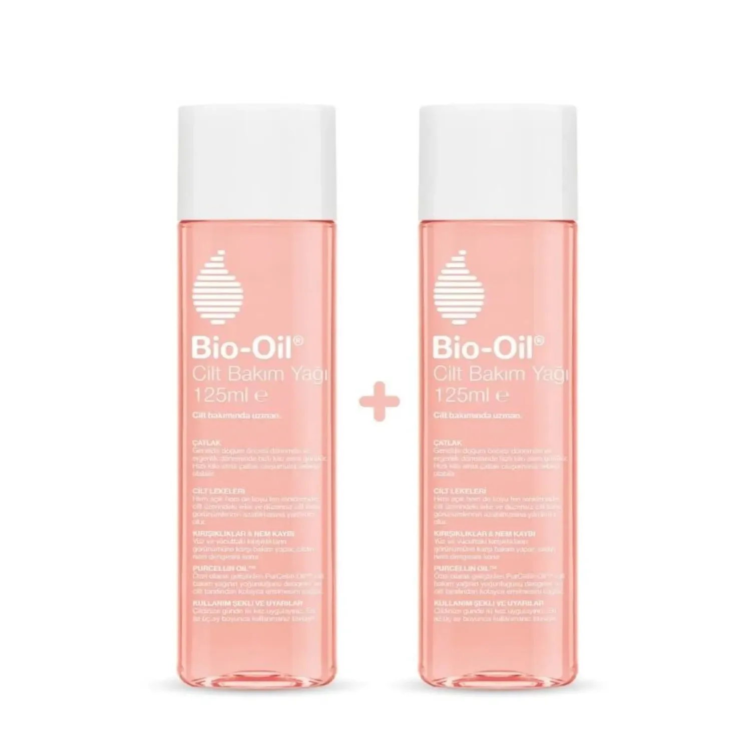 Bio-Oil Çatlak Karşıtı & Nemlendirici Cilt Bakım Yağı Yeni Formül 125 ml*2