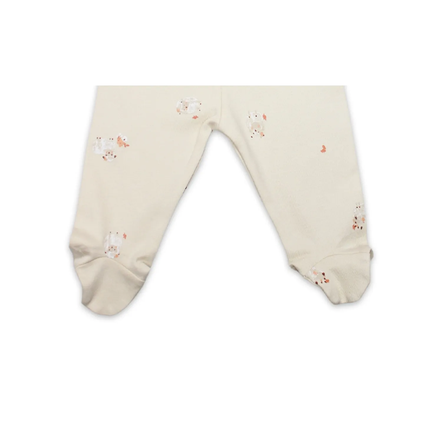 Bistyle Pantolon Patikli Fluffy And Lovely Bej - Somon - Ekru