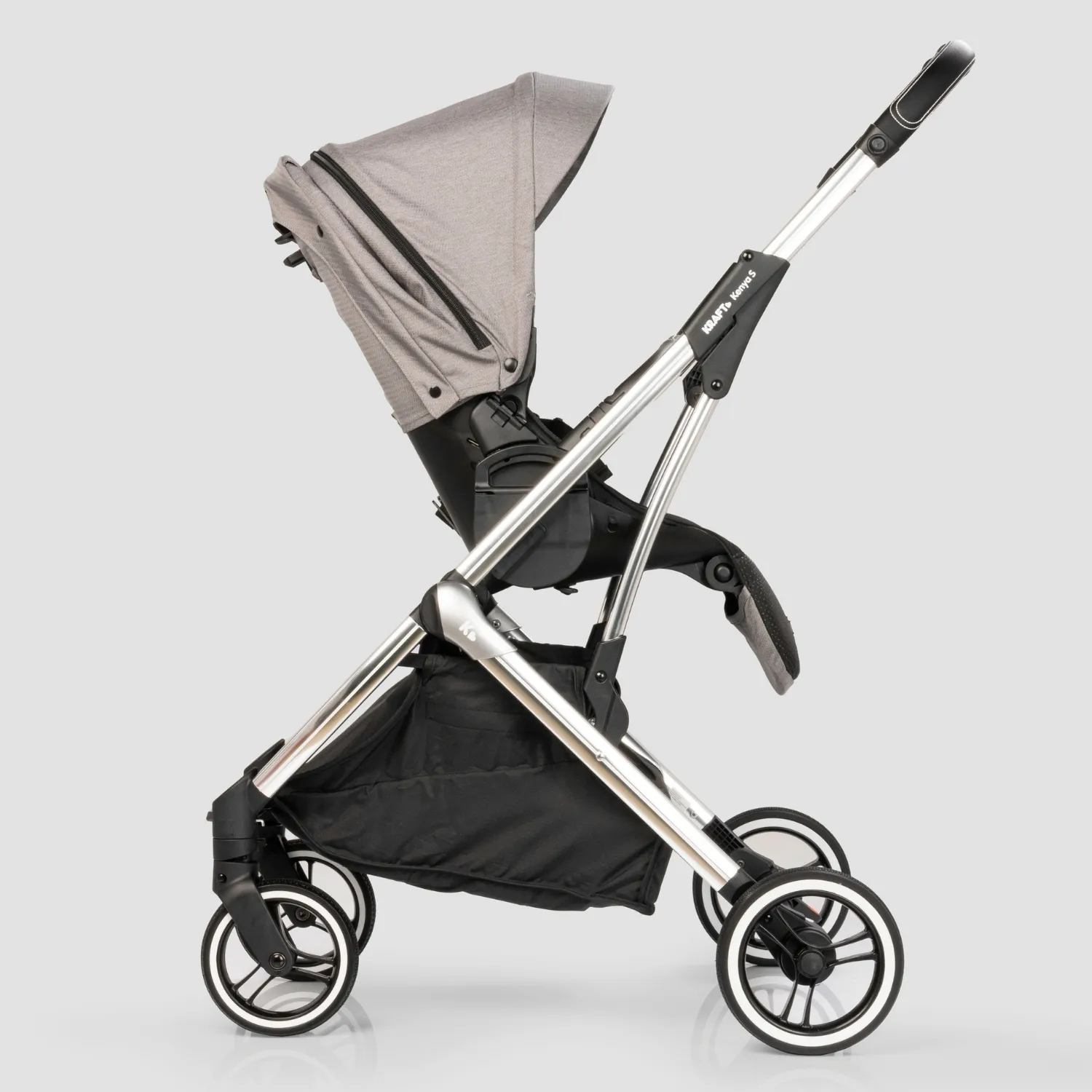 Kraft Kenya S Travel Sistem Bebek Arabası Grey