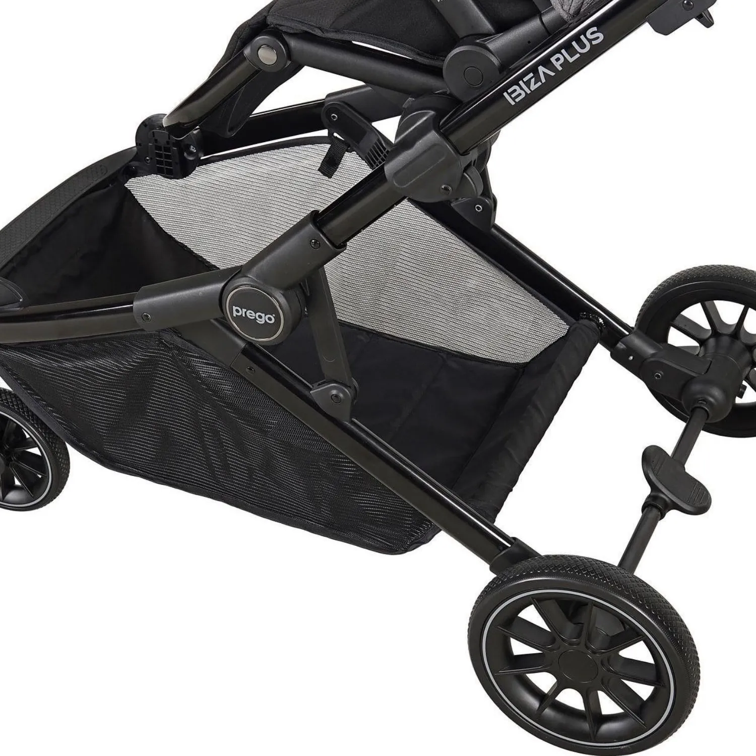 Prego 2223 Ibiza Plus Travel Sistem İkiz Bebek Arabası Gri