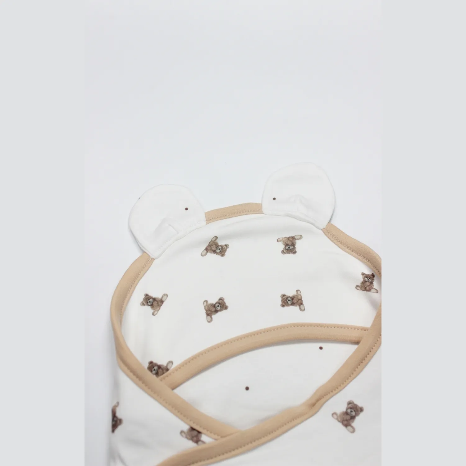 Bistyle Bel Destekli Kundak I am So Bear Bej - Ekru