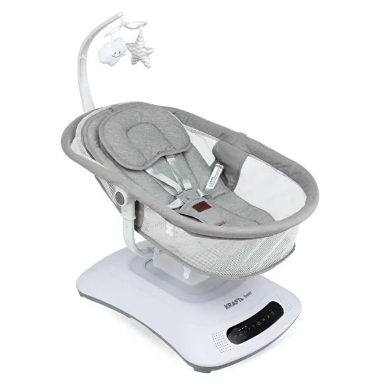 Kraft Sway Portbebeli Elektrikli Salıncak Grey