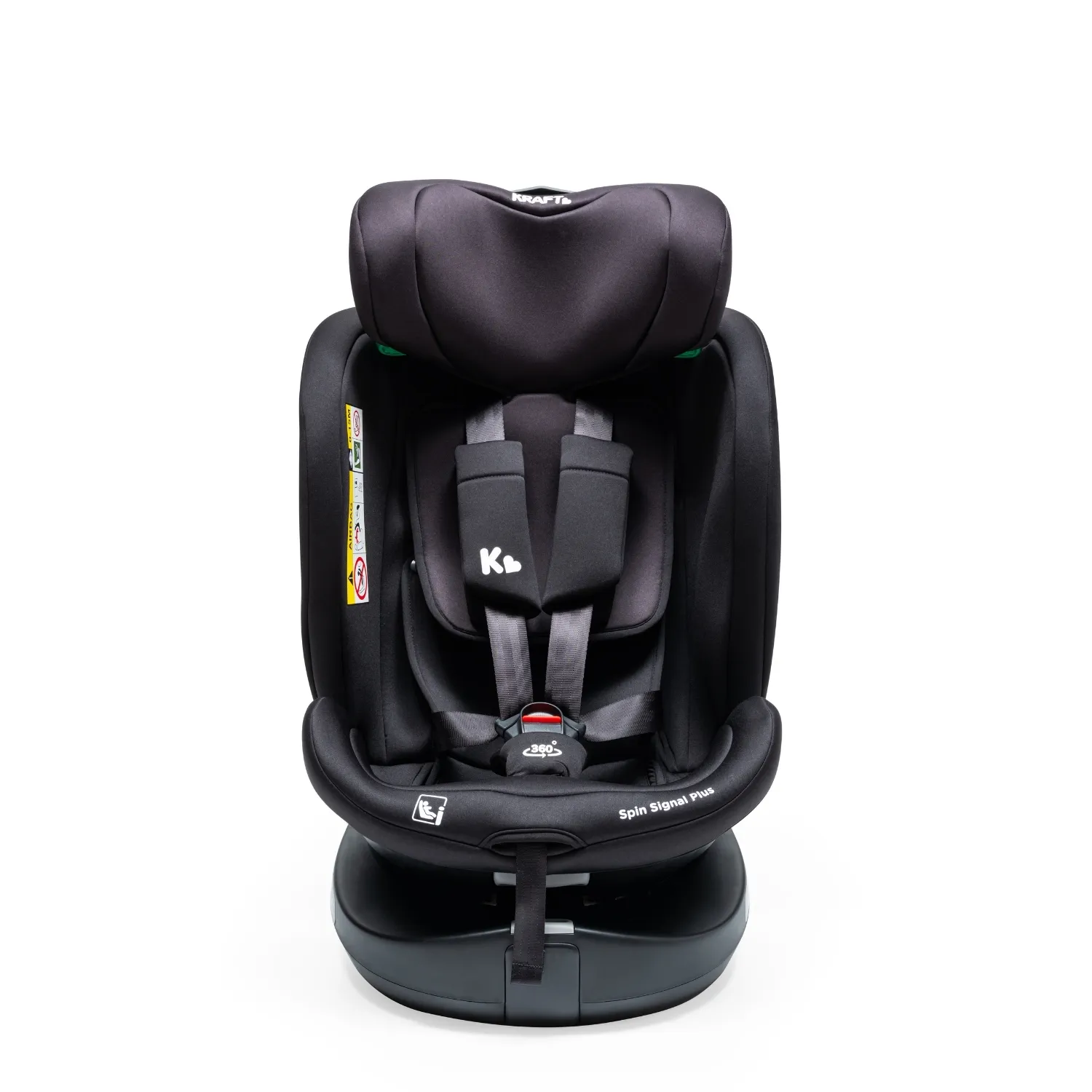 Kraft Spin Signal Plus Oto Koltuğu 0-36 Kg Black