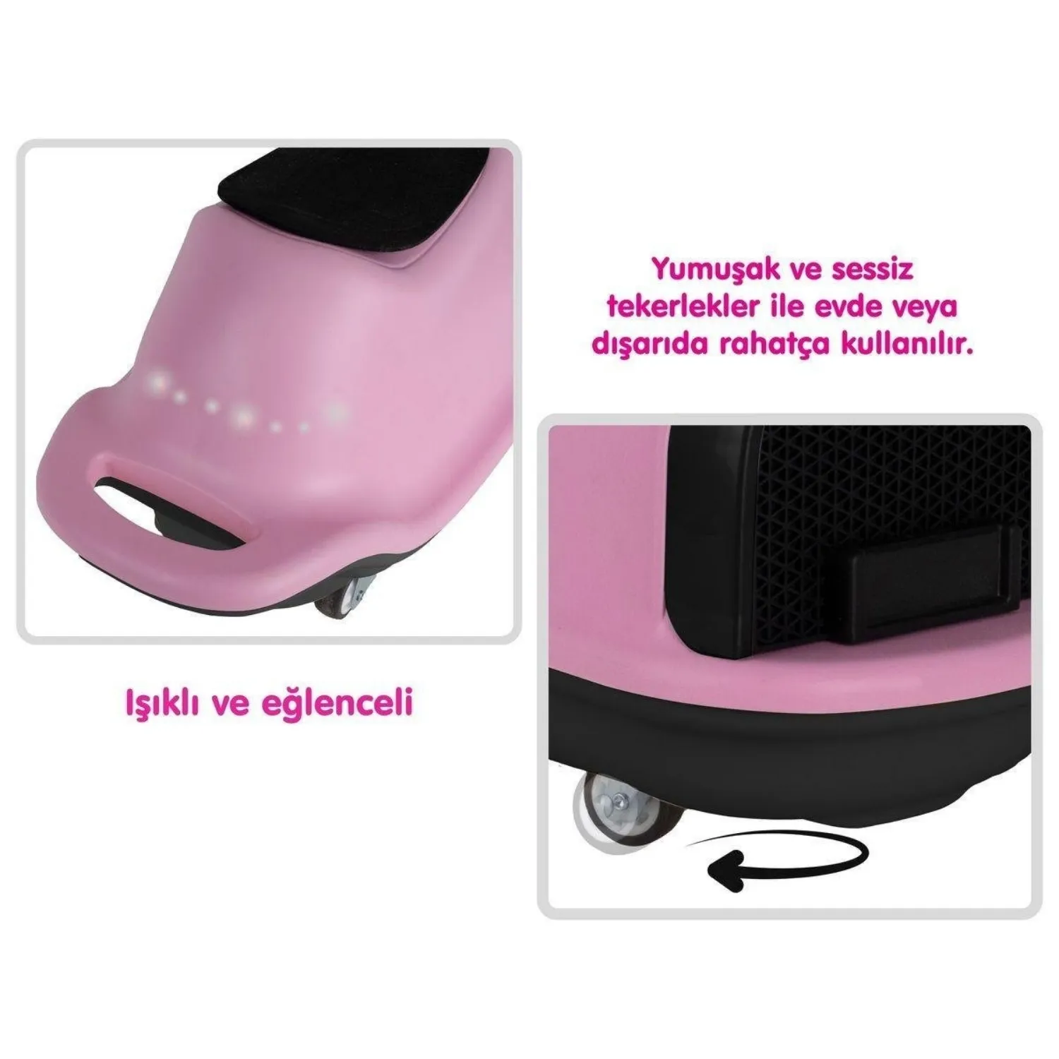 İlk Arabam Turbo Bitgit Araba Pembe