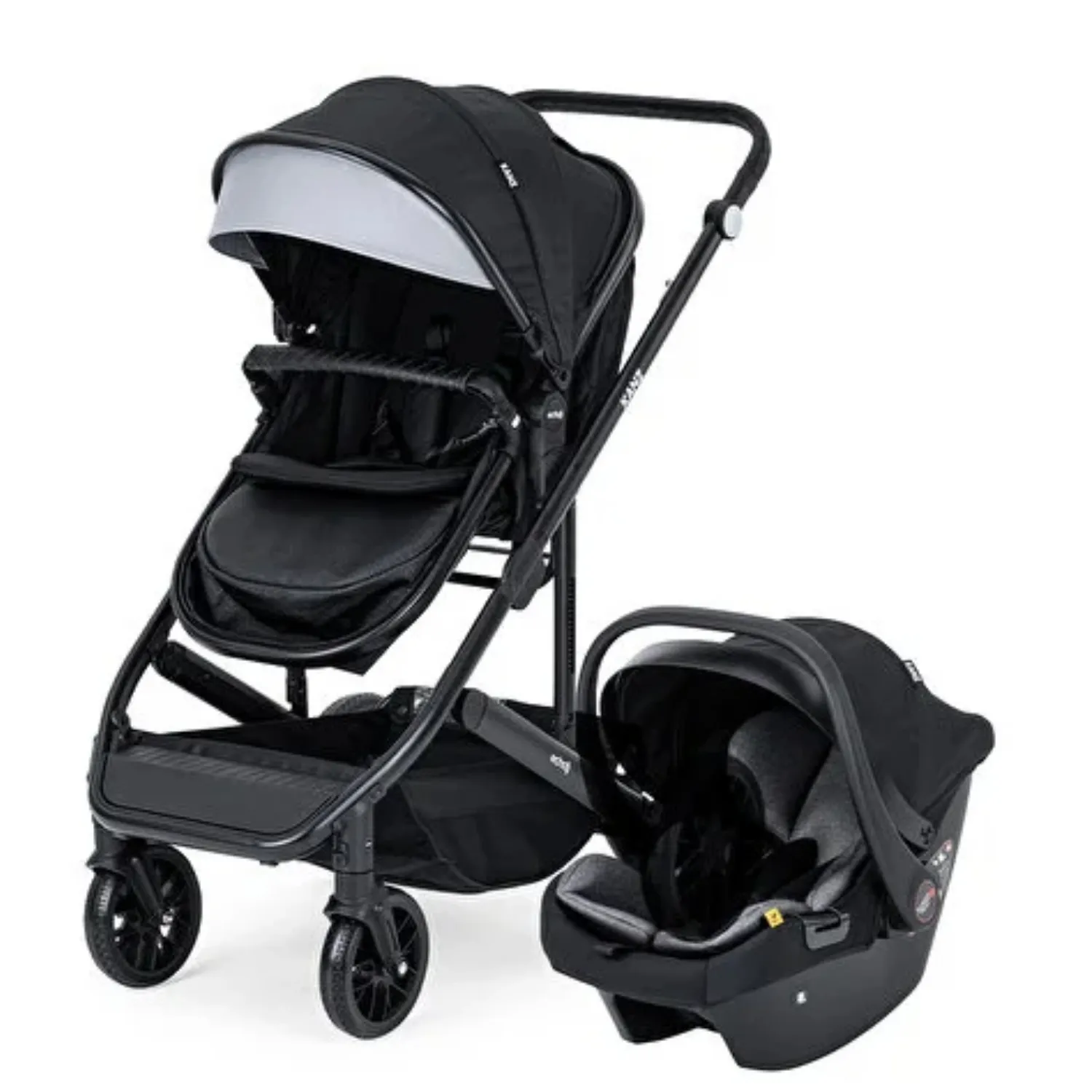 Kanz Echo Travel Sistem Bebek Arabası Siyah