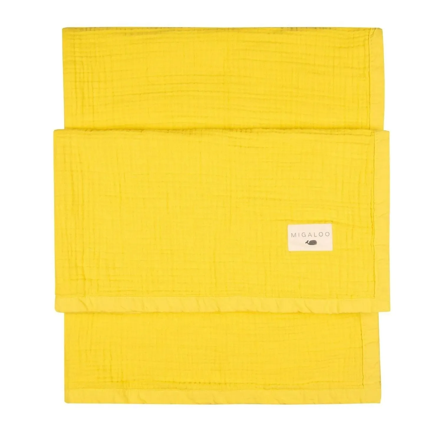 Mixi Baby Müslin Örtü Dört Katlı 90x120 cm Hardal