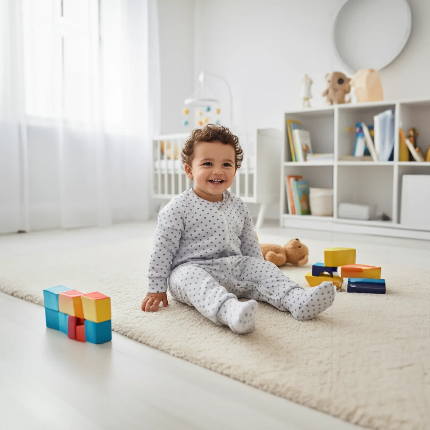 Moi Noi Uyku Tulumu Çoraplı 2,5 Tog Gri Yıldız