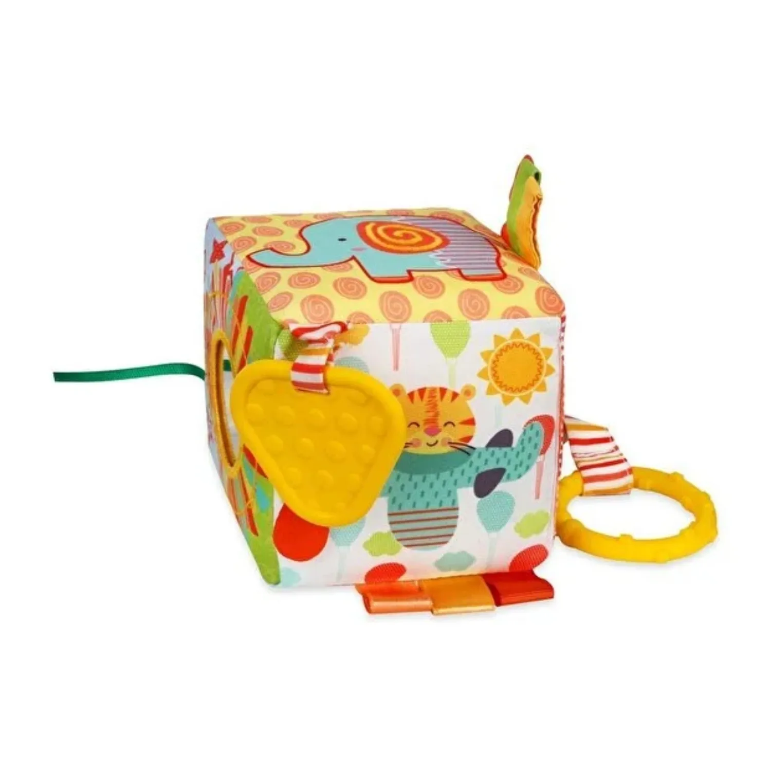 Carnival Baby&Kids Orman Arkadaşları Duyusal Yumuşak Askılı Aktivite Küpü 