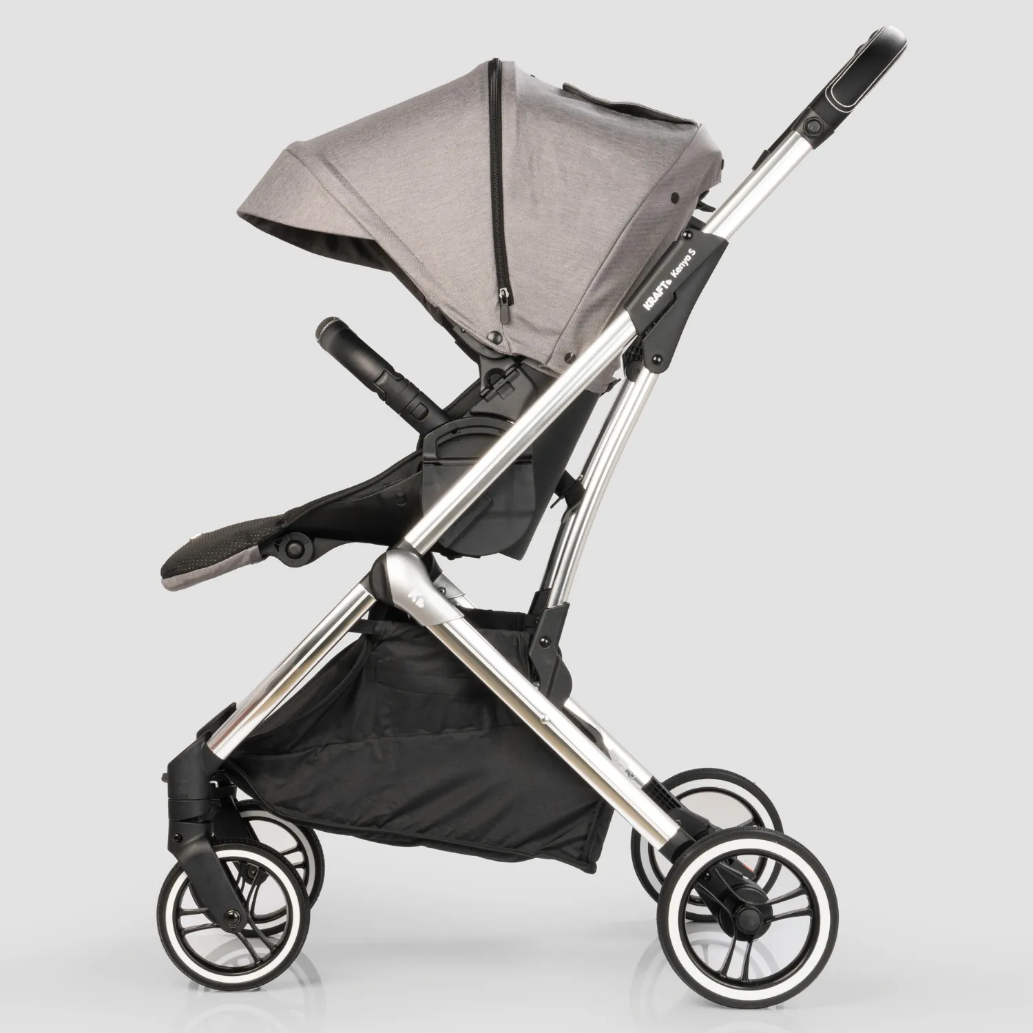 Kraft Kenya S Travel Sistem Bebek Arabası Grey