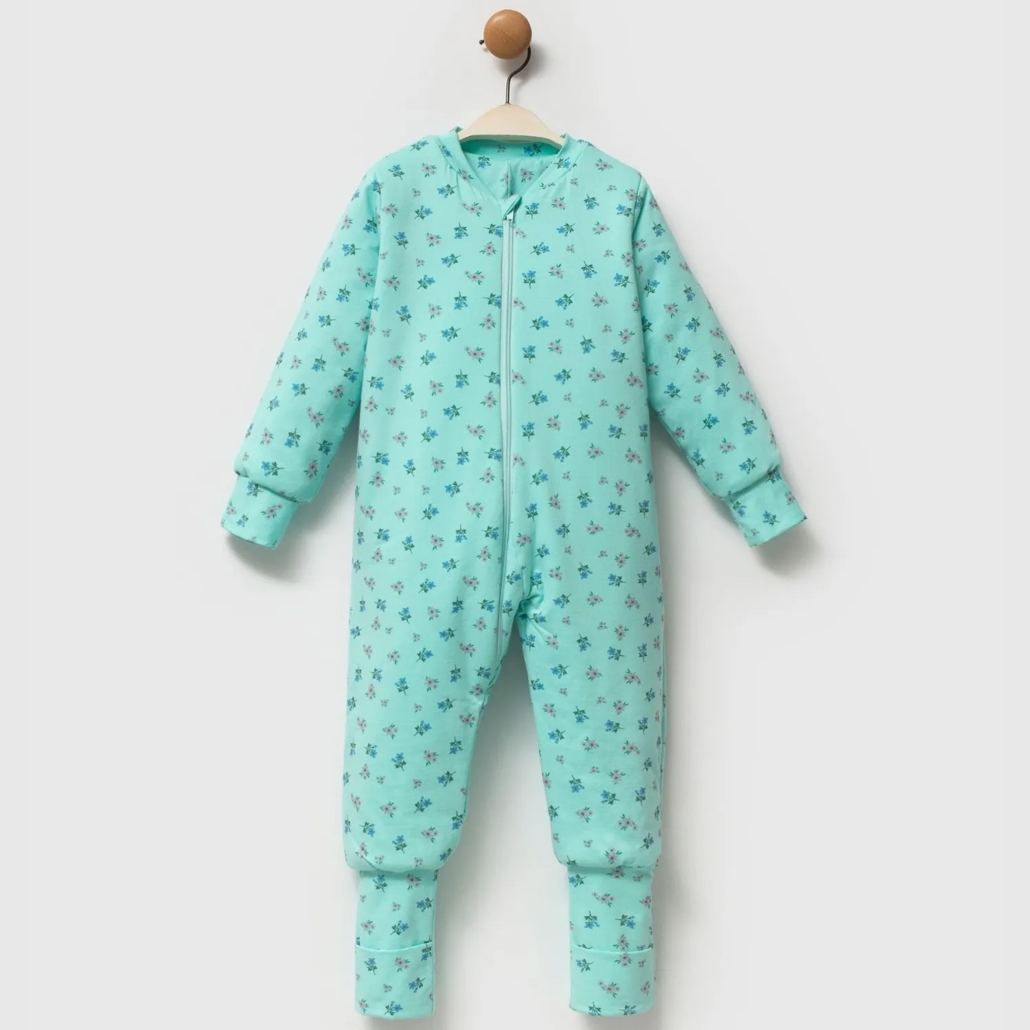 Moi Noi Uyku Tulumu Çoraplı 2,5 Tog Mint Çiçek Moi Noi Uyku Tulumu Çoraplı 2,5 Tog Mint Çiçek