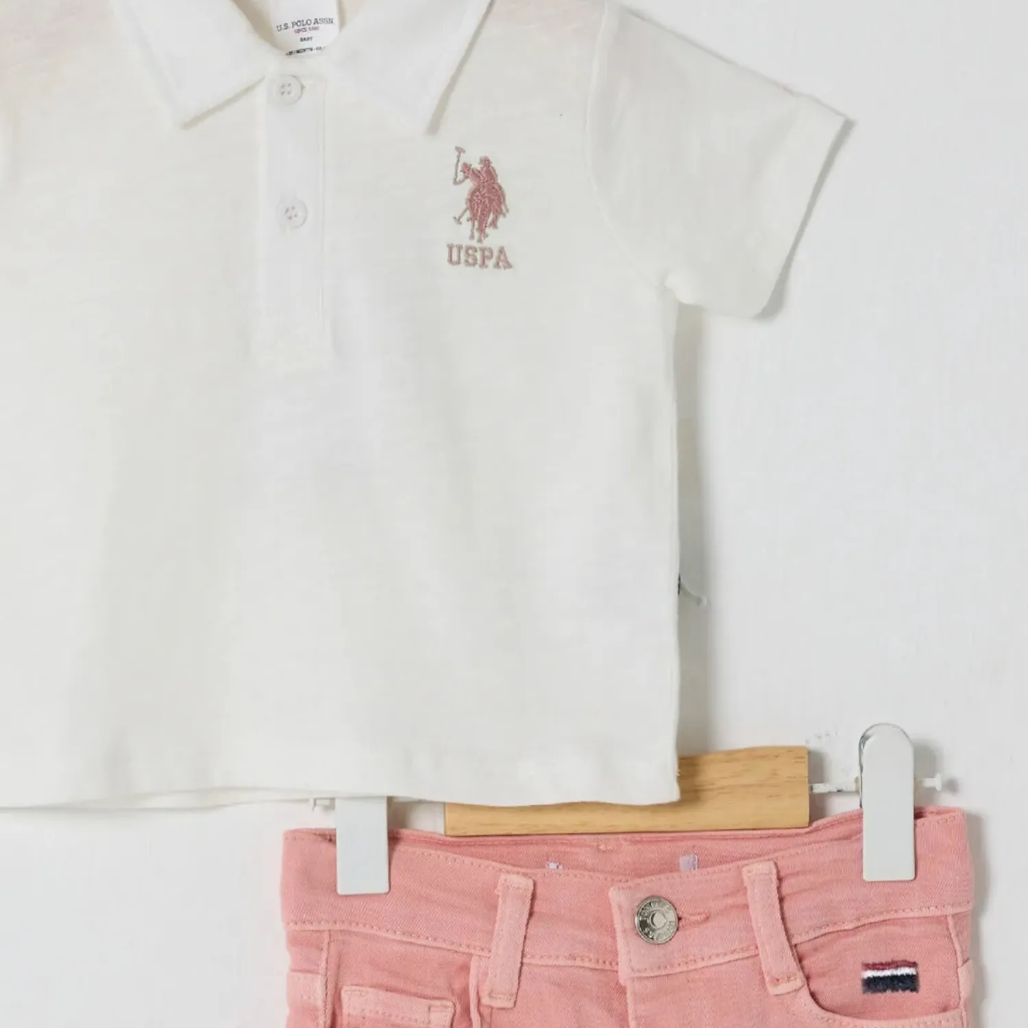 U.S. Polo 2li Takım T-Shirt Beyaz