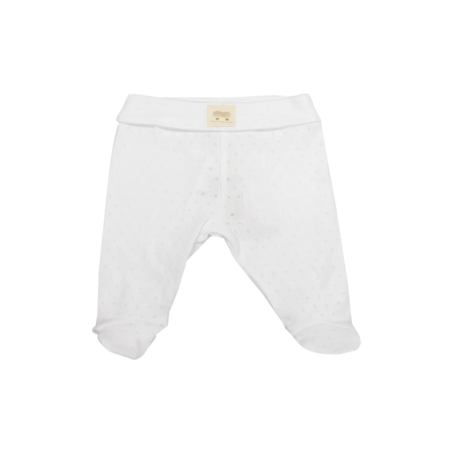 Bistyle Pantolon Patikli New White Beyaz