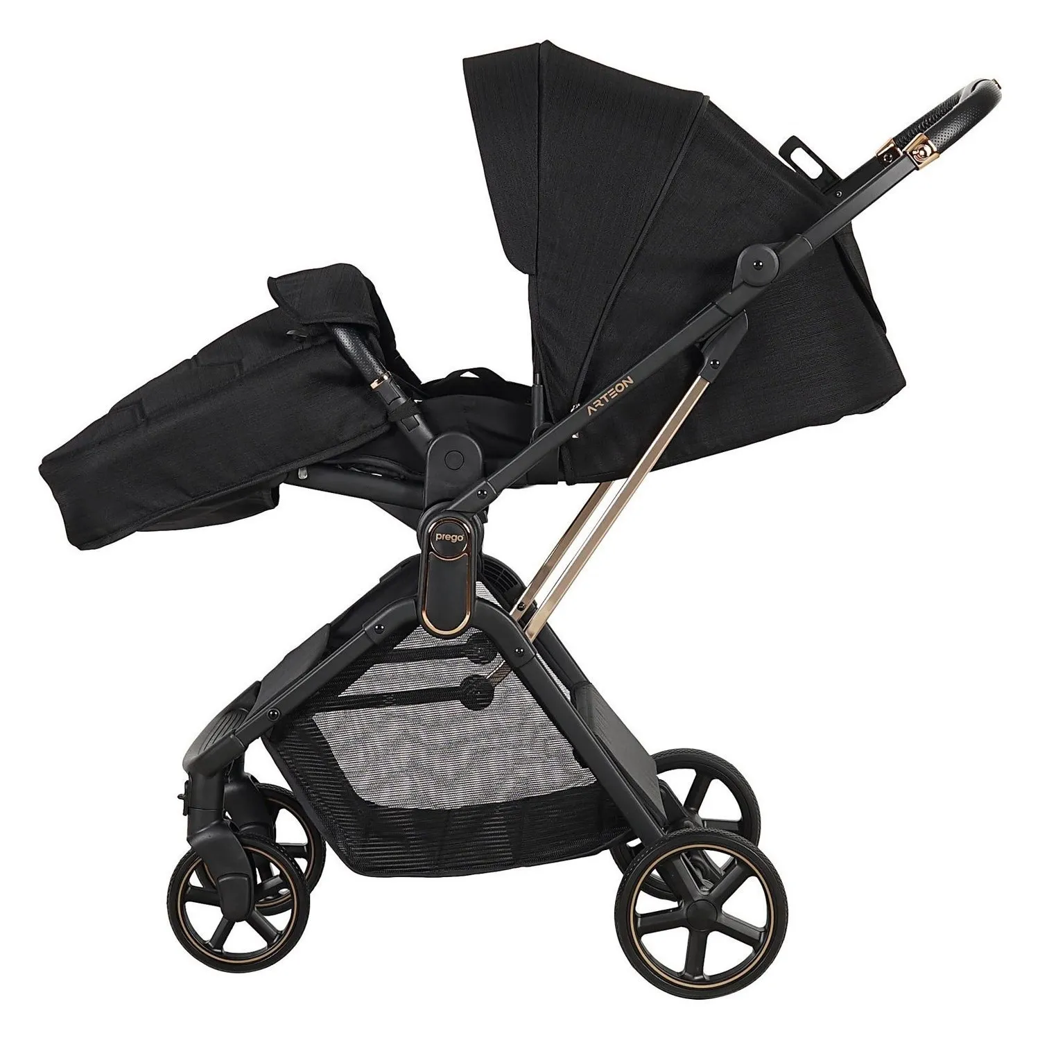 Prego 2244 Arteon Travel Sistem Bebek Arabası Siyah