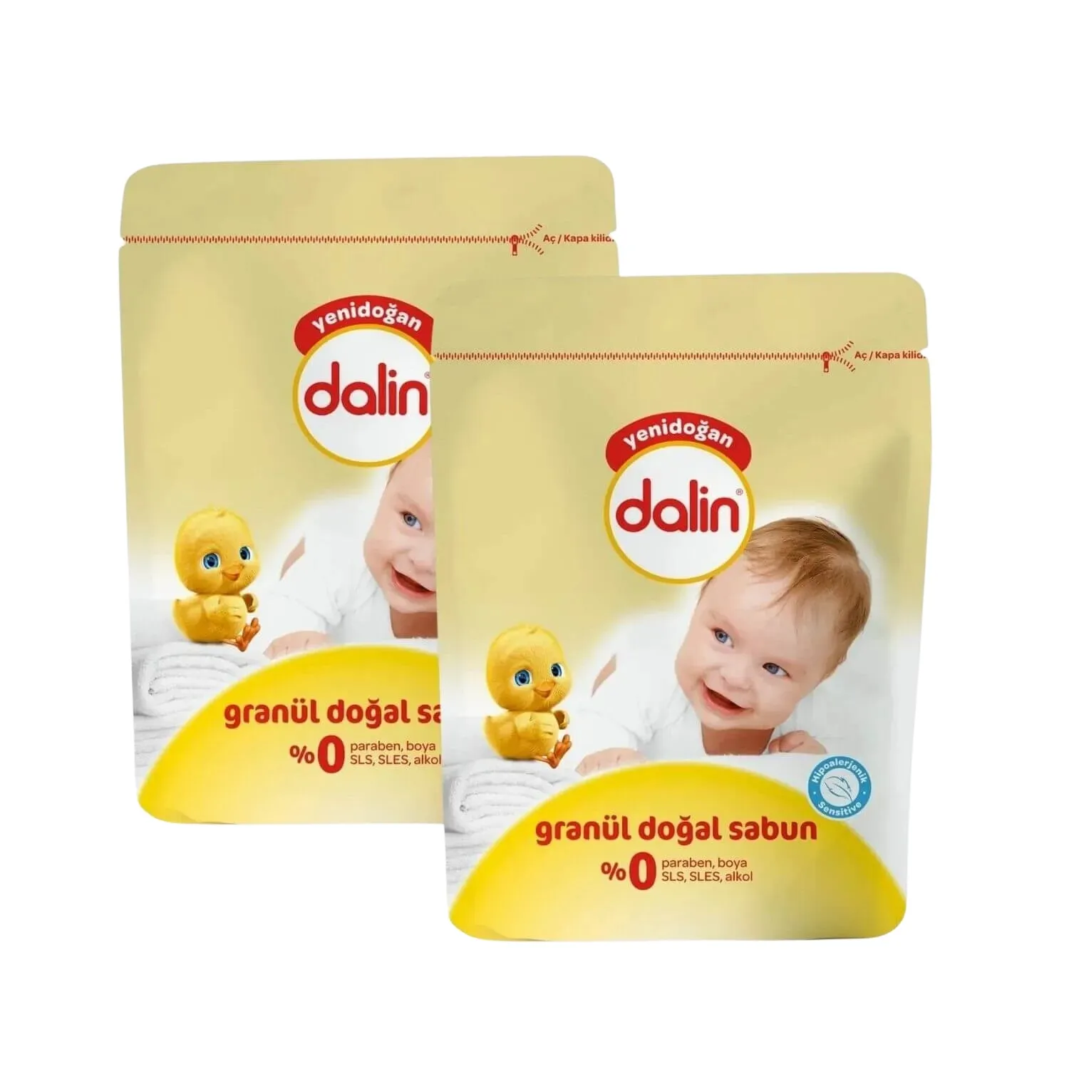 Dalin Granül Sabun Lavanta Kokulu 1000 gr x 2 Adet