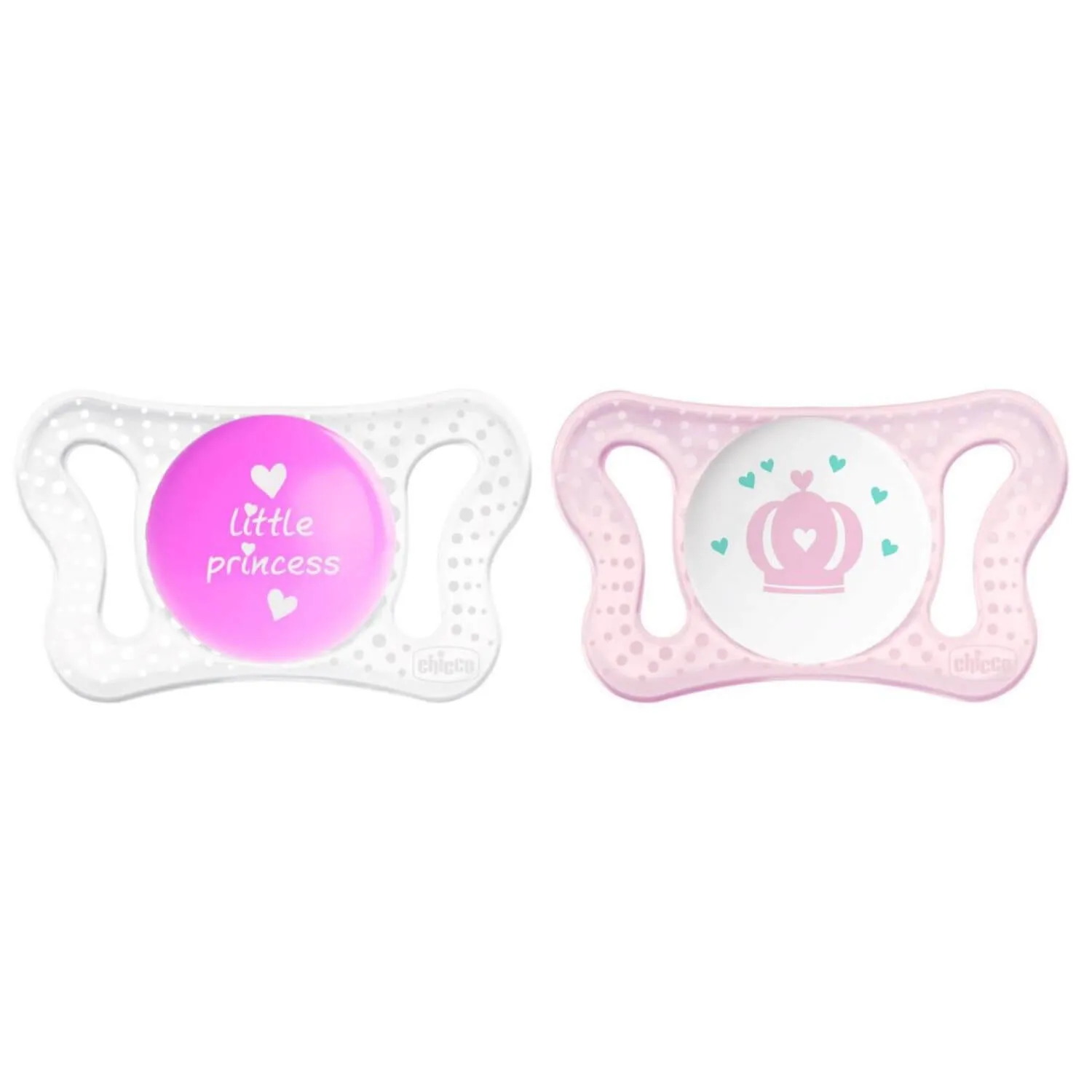 Chicco Physio Micro Silikon Emzik 2li 0-2 Ay Kız