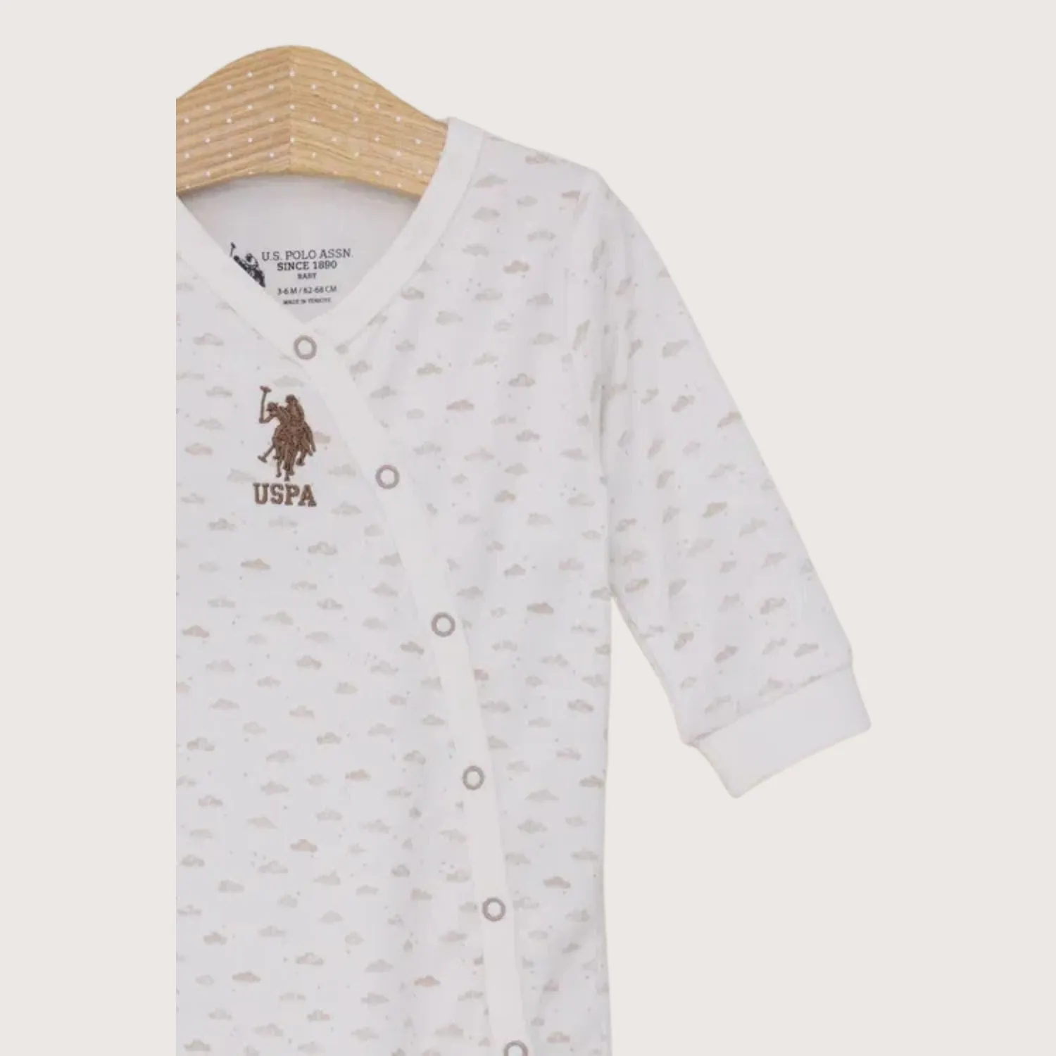 U.S. Polo Tulum Patikli Krem