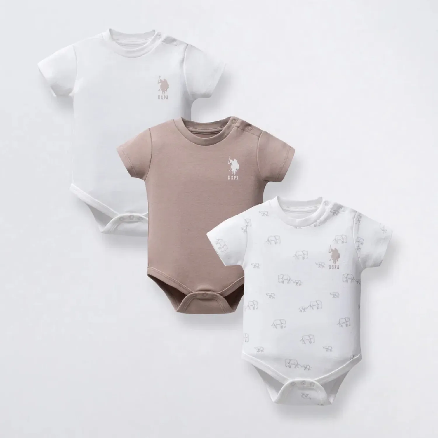 U.S. Polo Body 3lü Beyaz