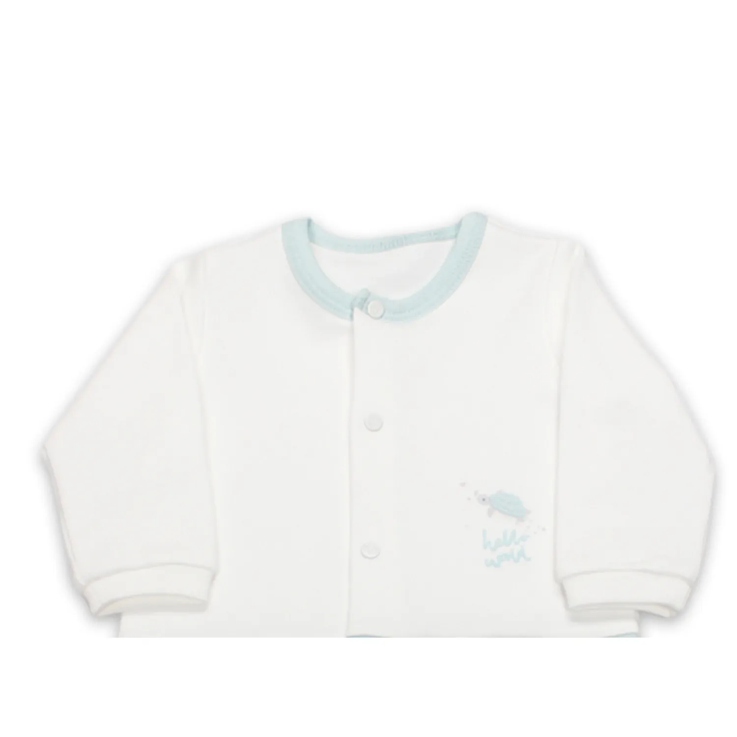 Bistyle Tulum Hello World Mint - Ekru
