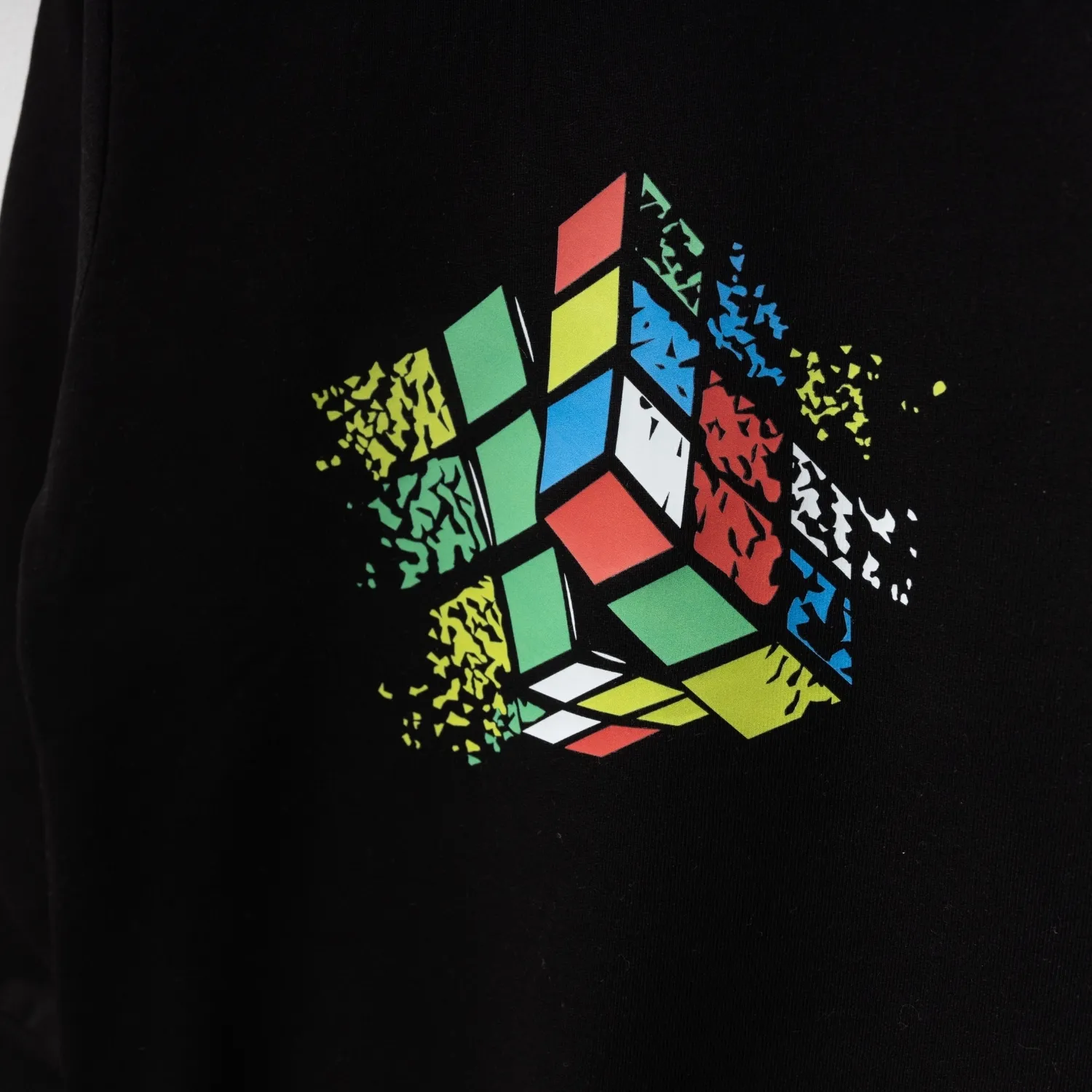 Winimo Sweatshirt Zeka Küpü Baskılı Siyah