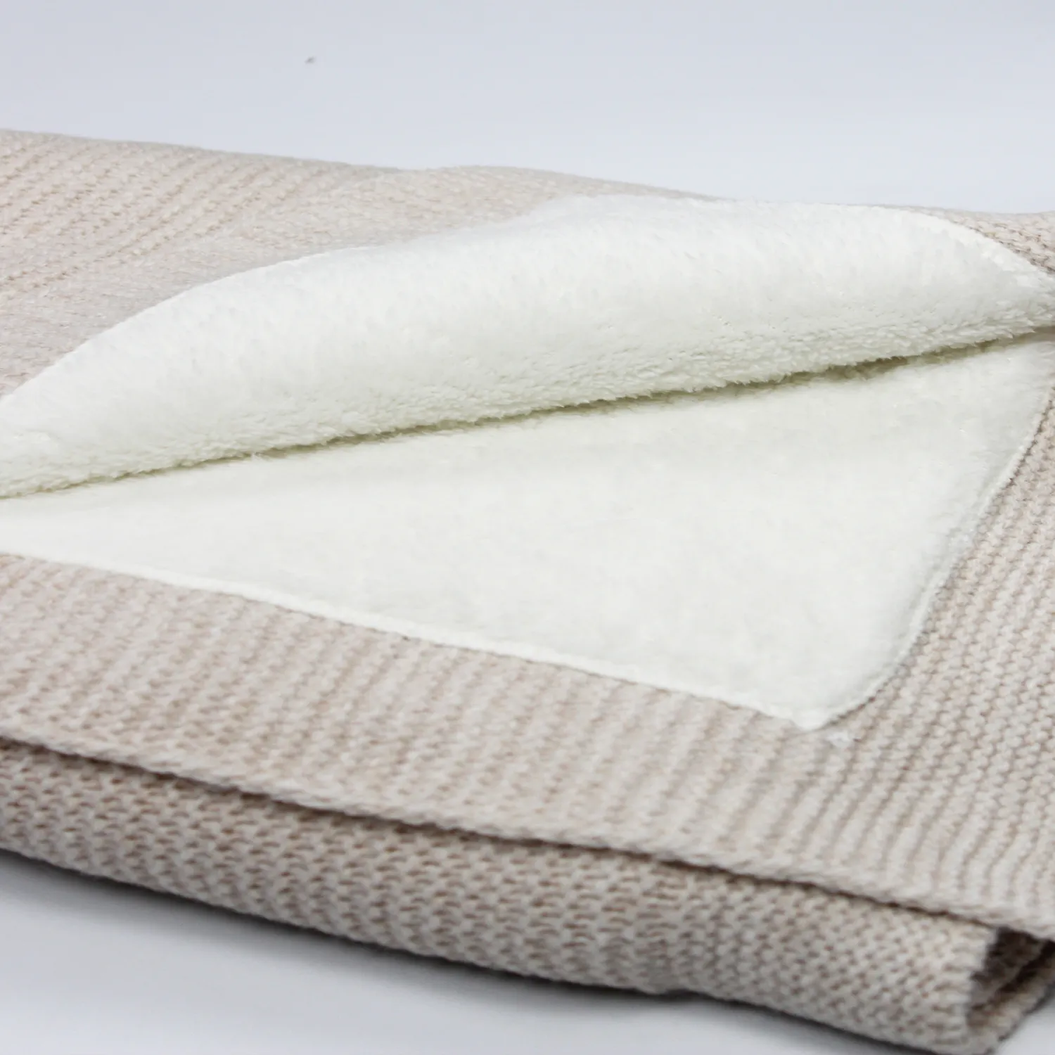 Bistyle Battaniye Welsoft Triko Winter Time 80x95cm Bej