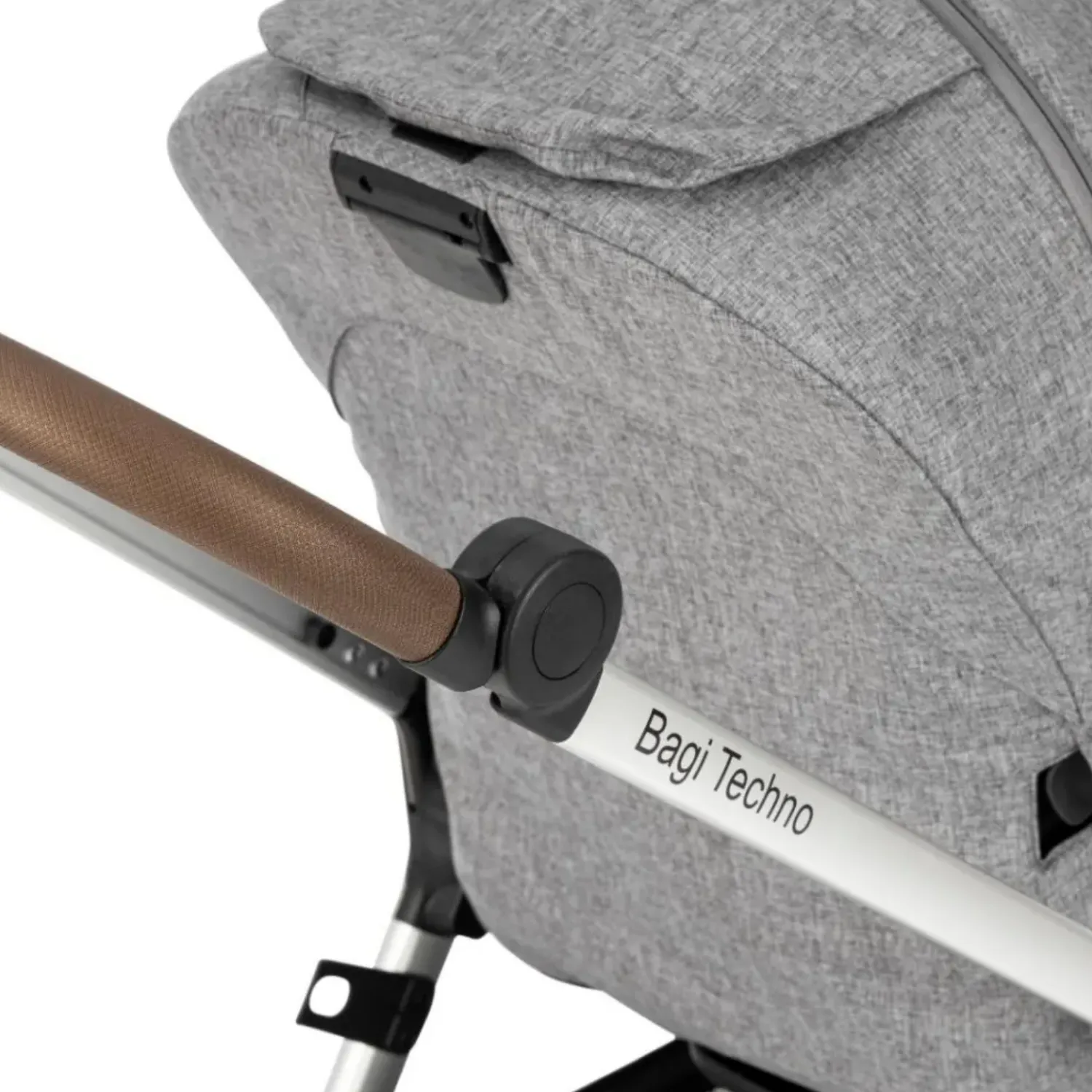 Bagi Techno Capsule Autofold Travel Sistem Bebek Arabası Gri