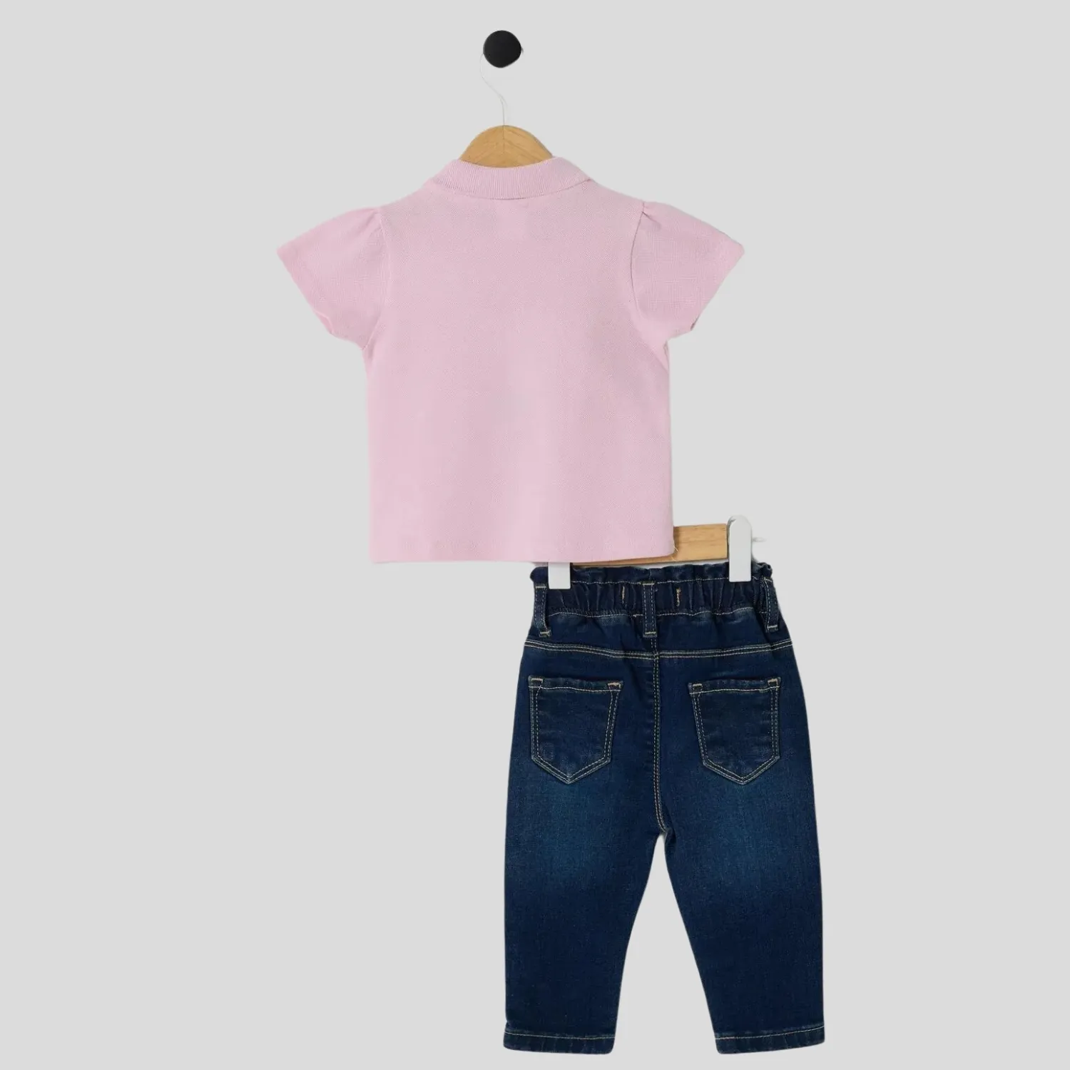 U.S. Polo 2li Takım T-Shirt Toz Pembe