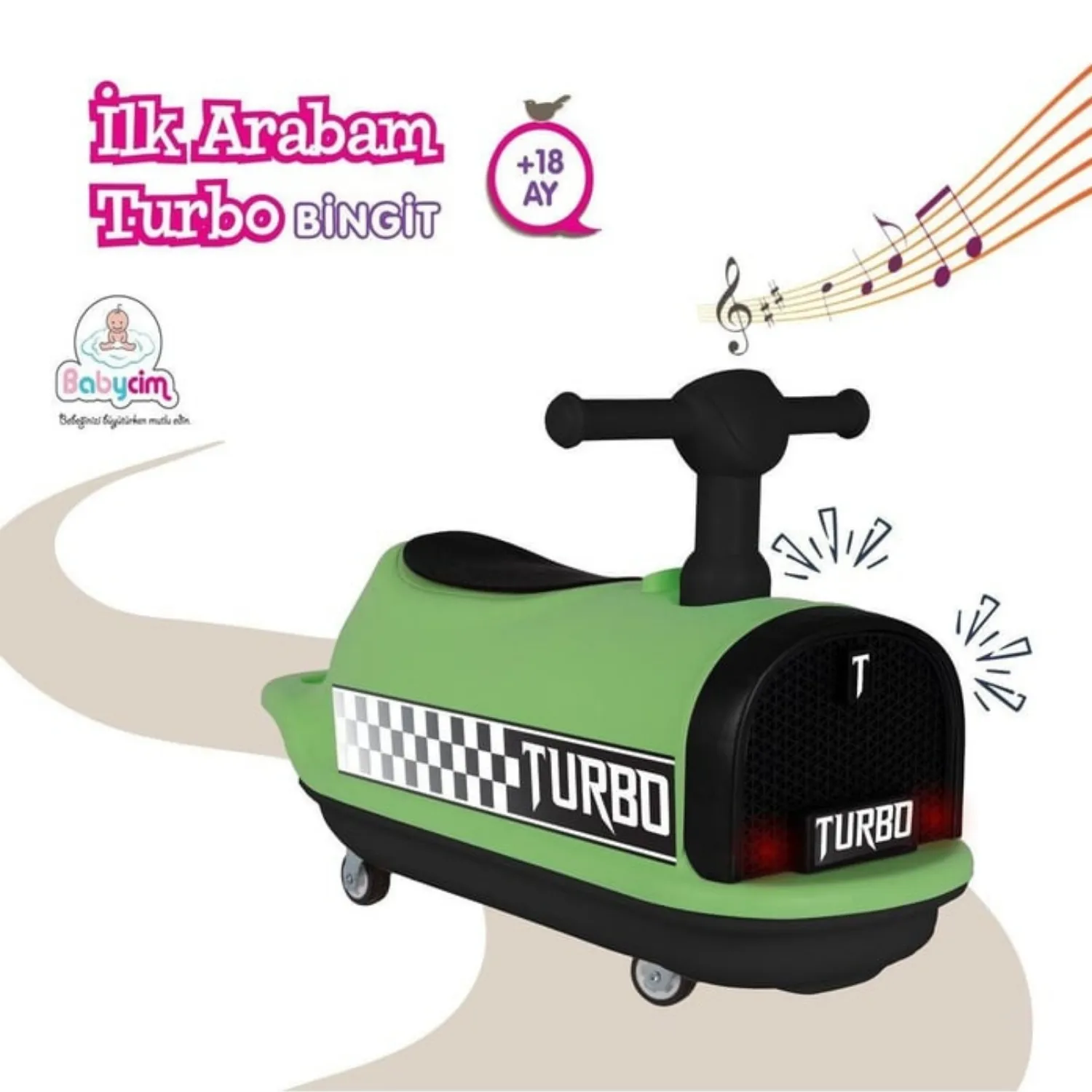 İlk Arabam Turbo Bitgit Araba Yeşil