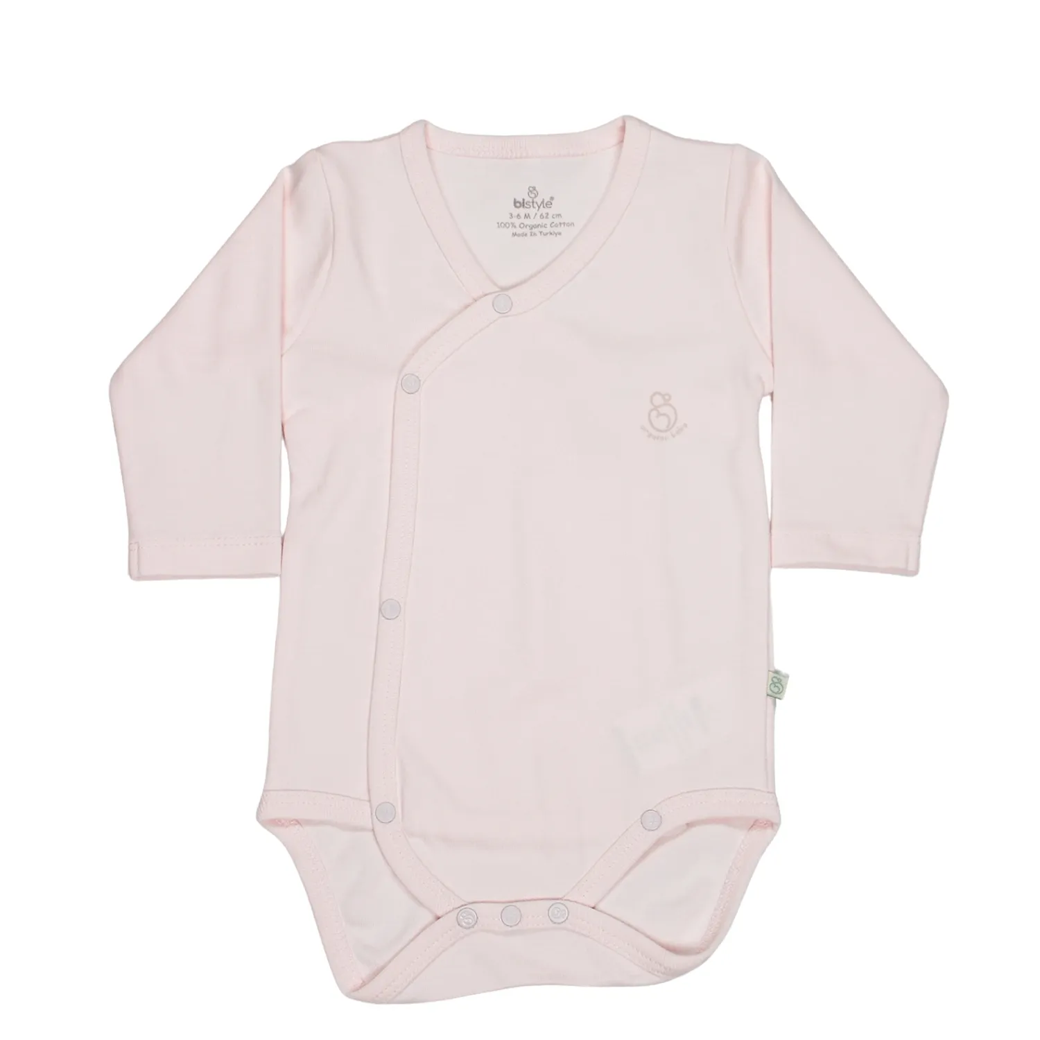 Bistyle Body Uzun Kol Natural Basic Style Pembe