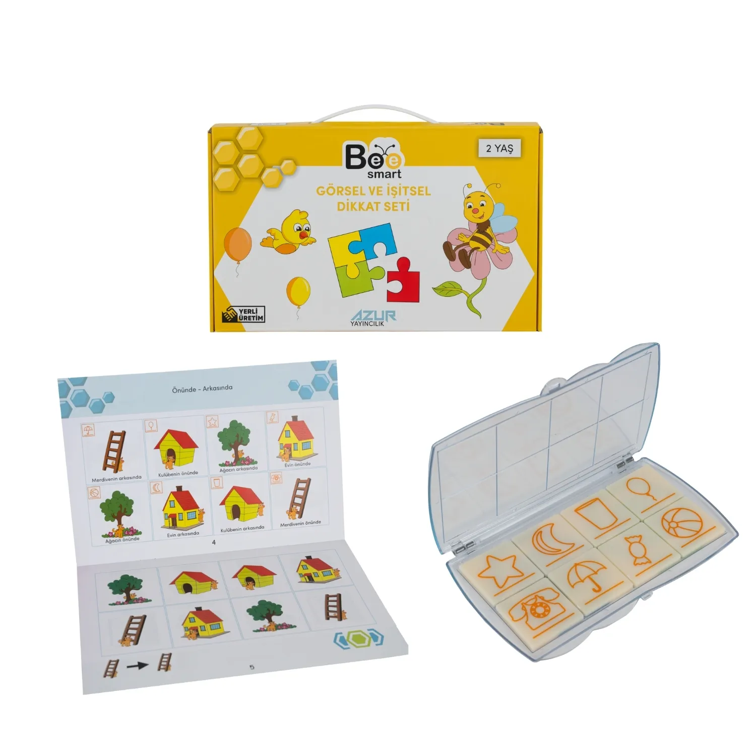 Bee Smart Dikkat Seti 2 Yaş