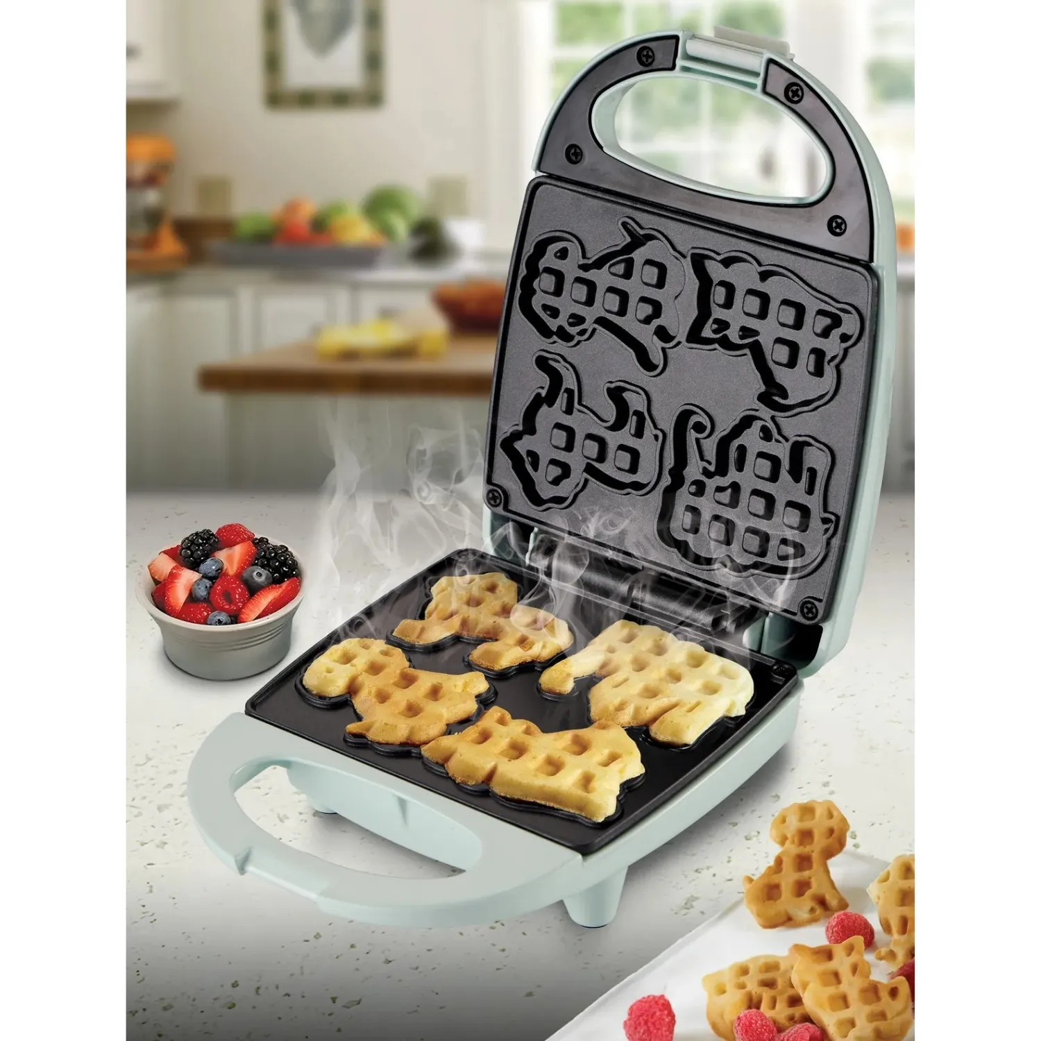 Kiwi Çocuk Waffle Makinesi