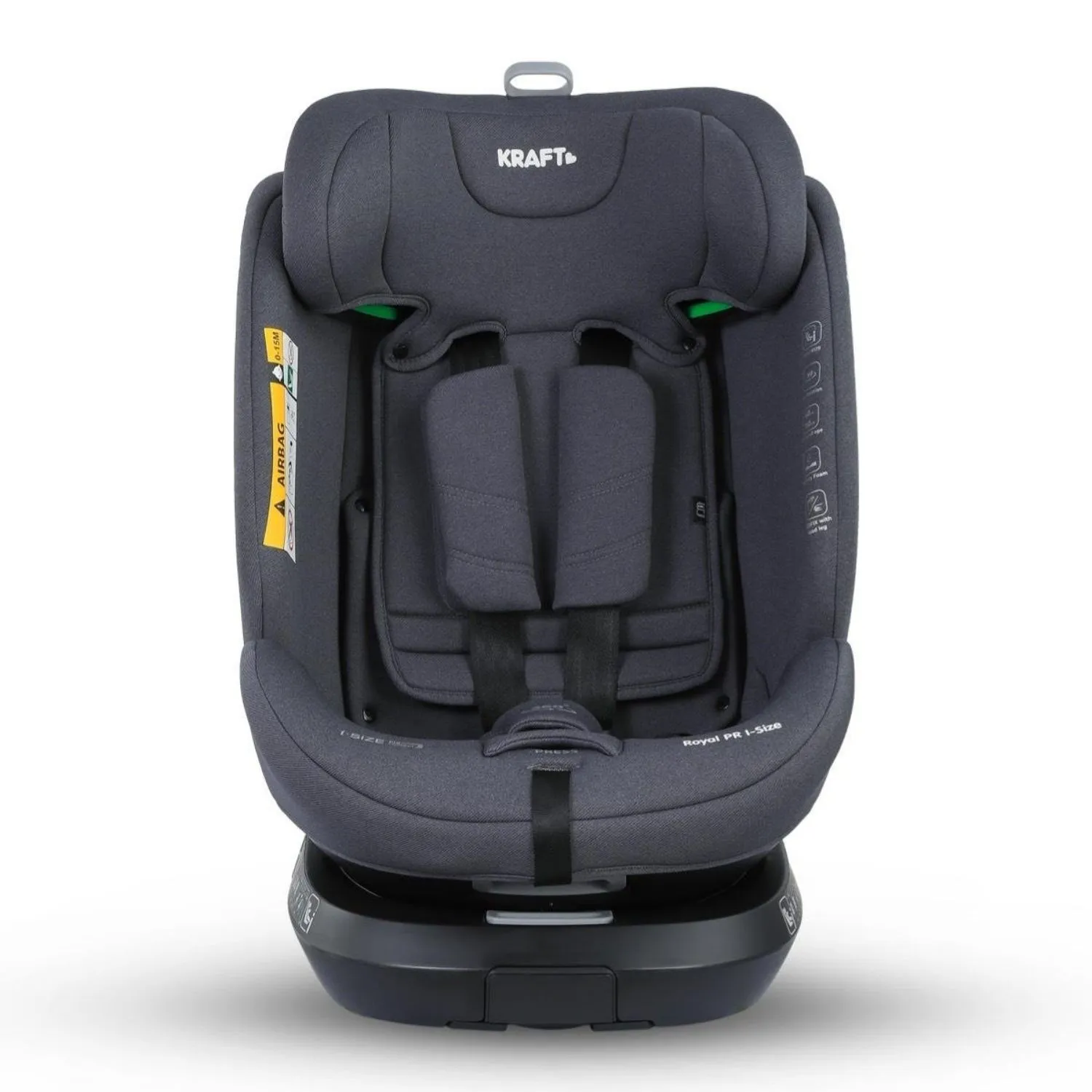 Kraft Royal Pr Oto Koltuğu 0-36 Kg Dark Grey