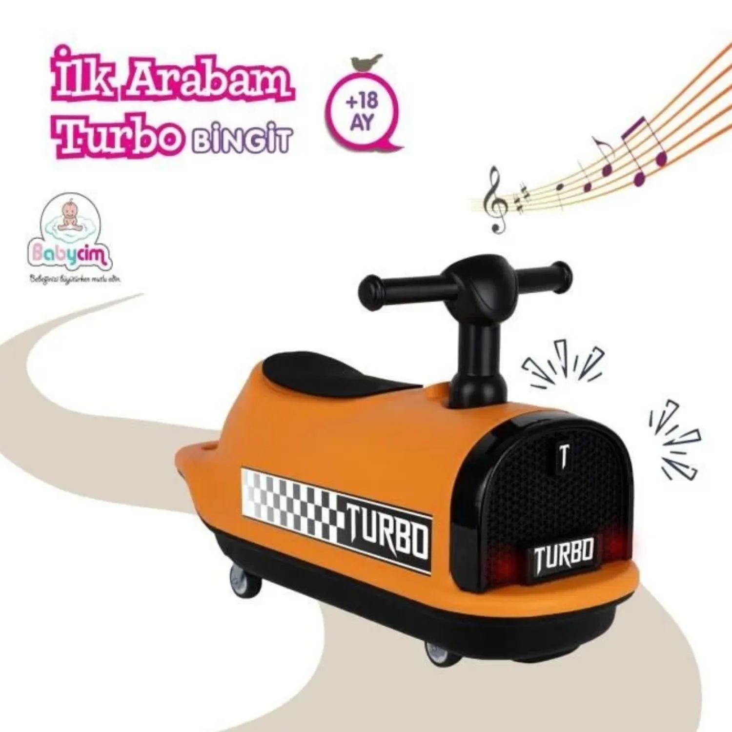 İlk Arabam Turbo Bitgit Araba Turuncu