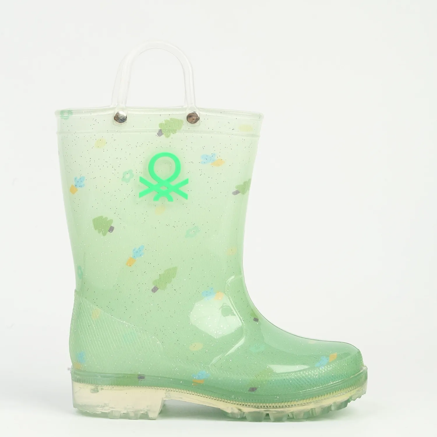 Benetton Su Geçirmez Yağmur Botu Yeşil 