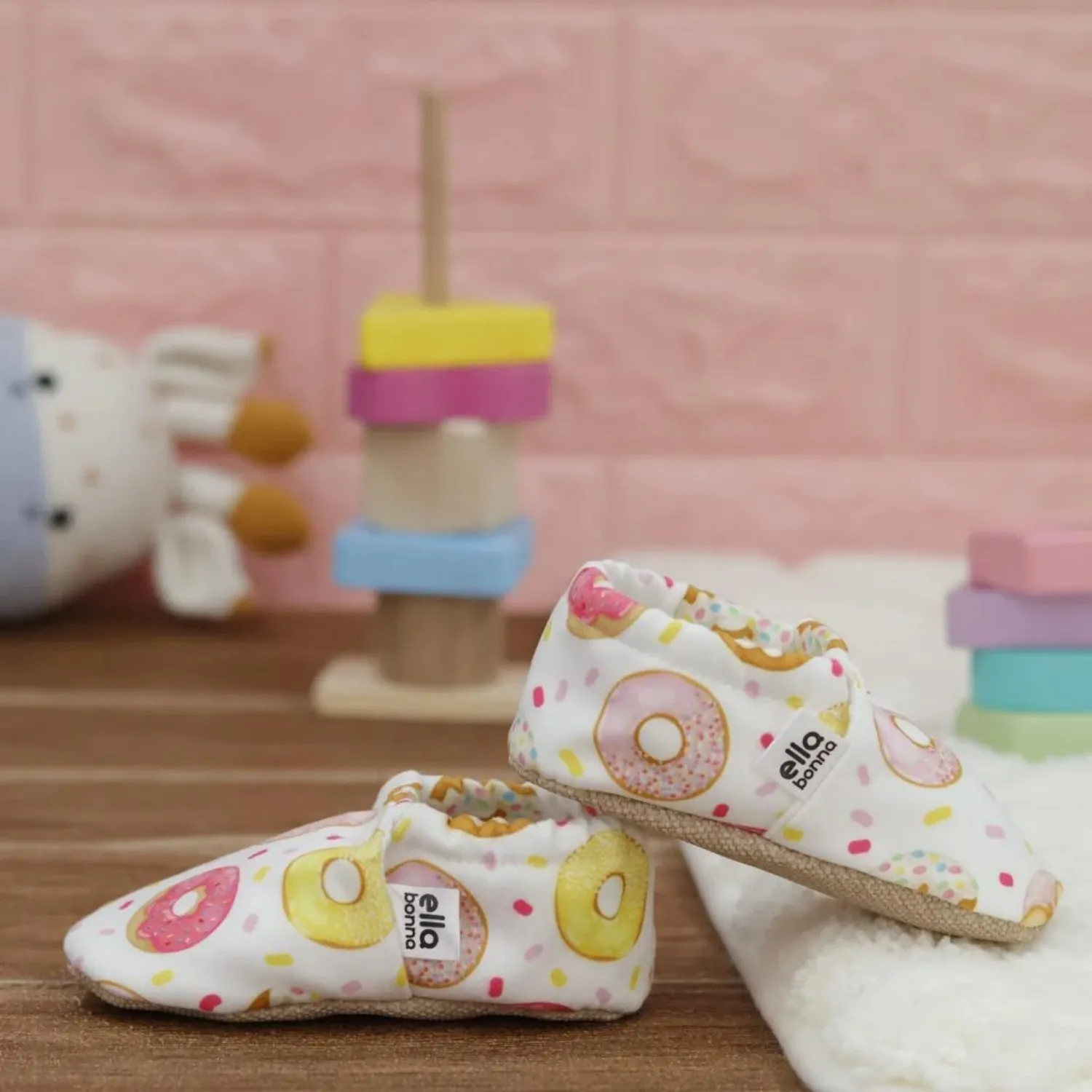Ella Bonna Patik Kaydırmaz Taban Donut
