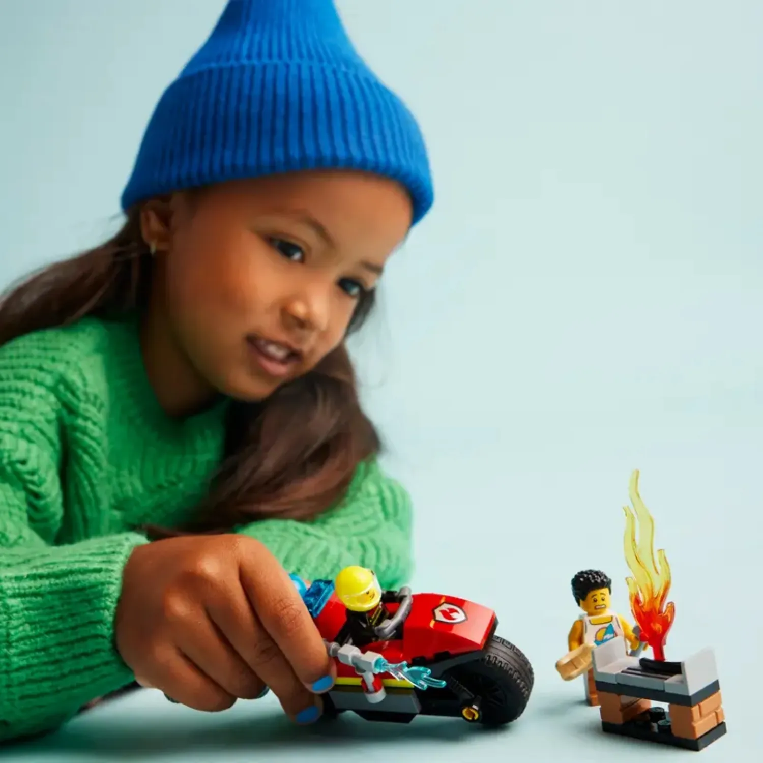LEGO City İtfaiye Kurtarma Motosikleti 60410 