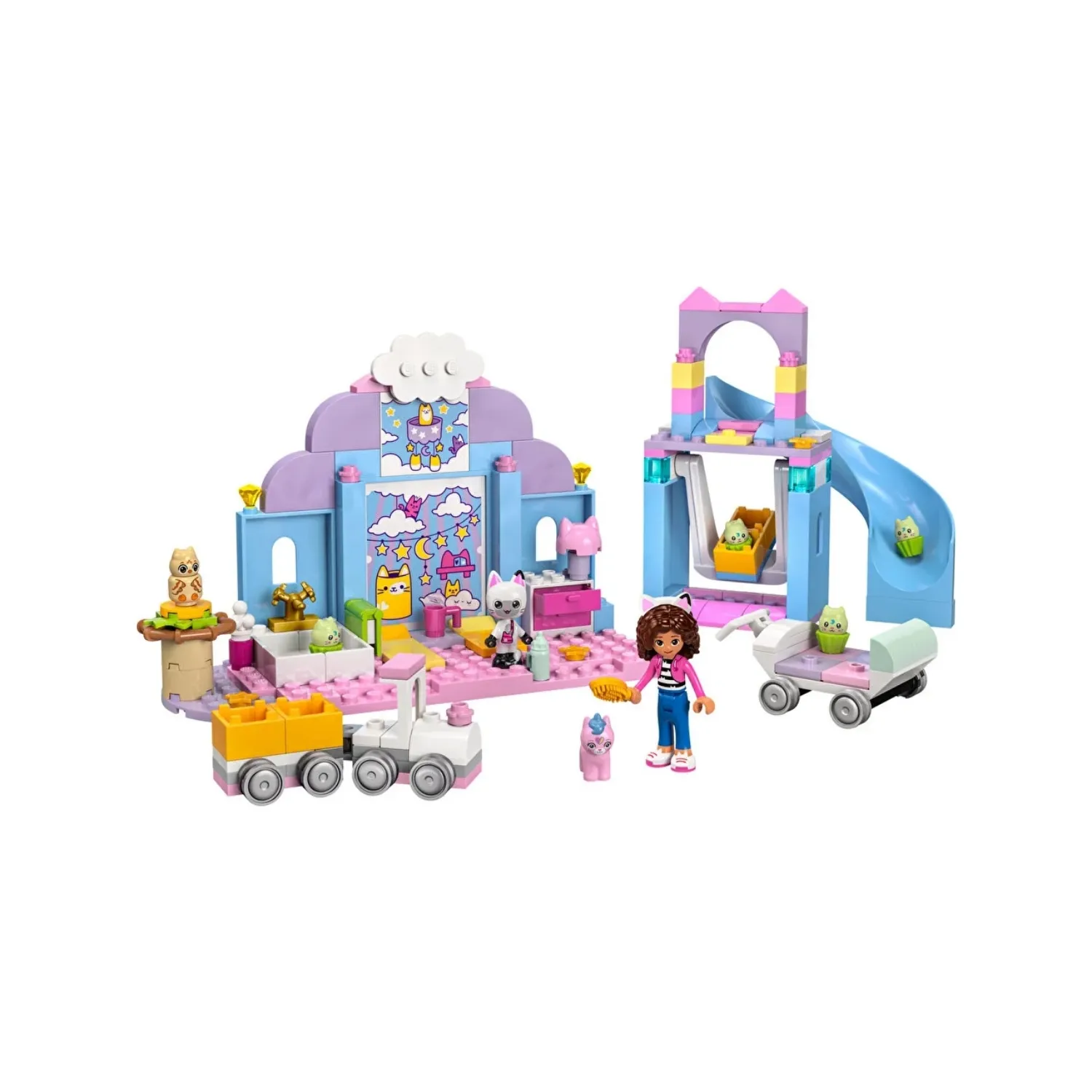 LEGO 4+ Gabby’s Dollhouse Gabby’nin Kedicik Bakım Odası 10796