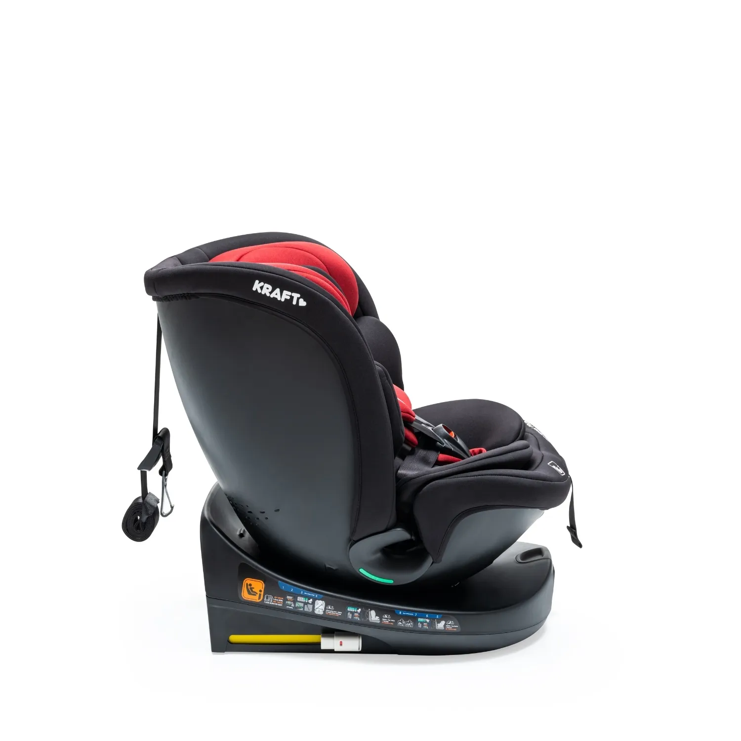 Kraft Spin Signal Plus Oto Koltuğu 0-36 Kg Red