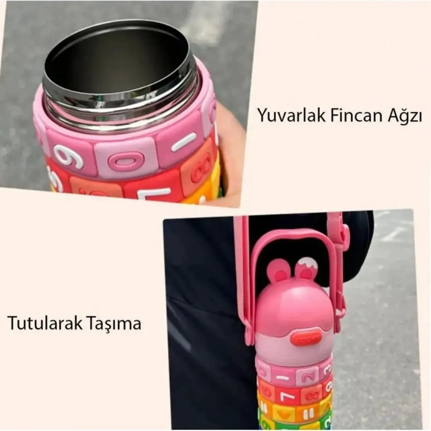 Vagonlife Çelik Termos 430 ml Yeşil