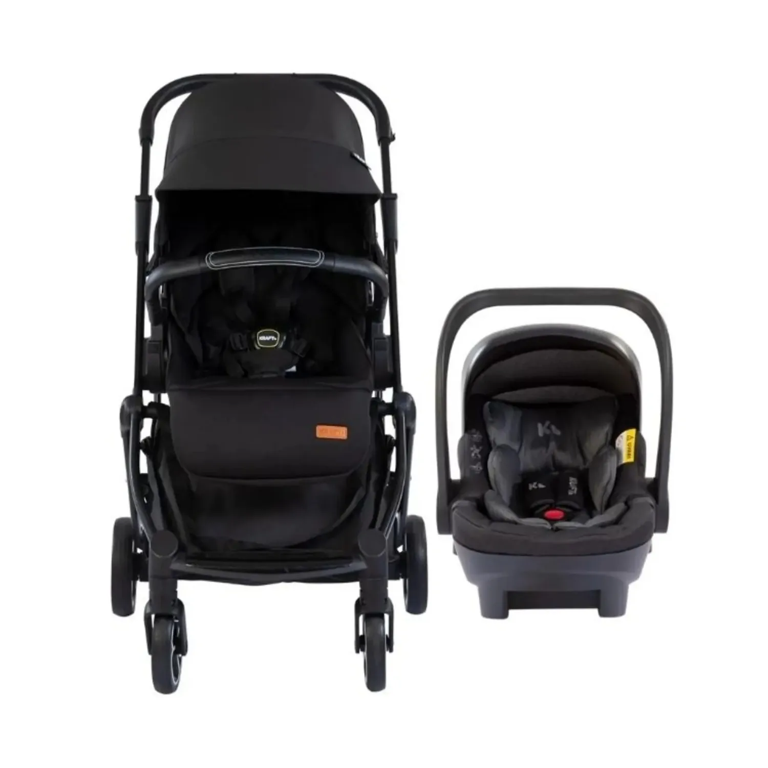 Kraft Viva I-Size Travel Sistem Bebek Arabası Black