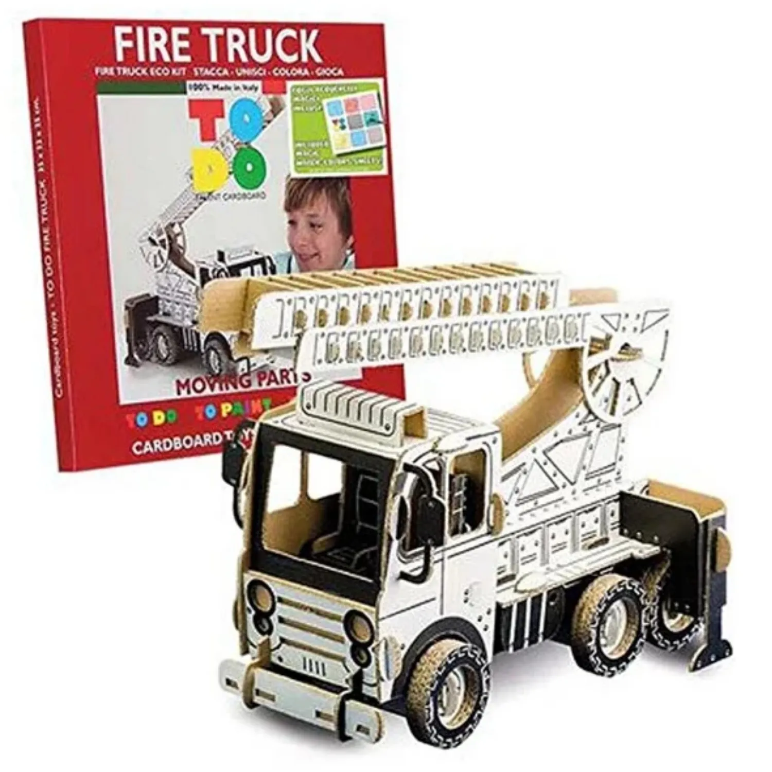 Todo 3D Boyanabiliir İtfaiye Kamyonu