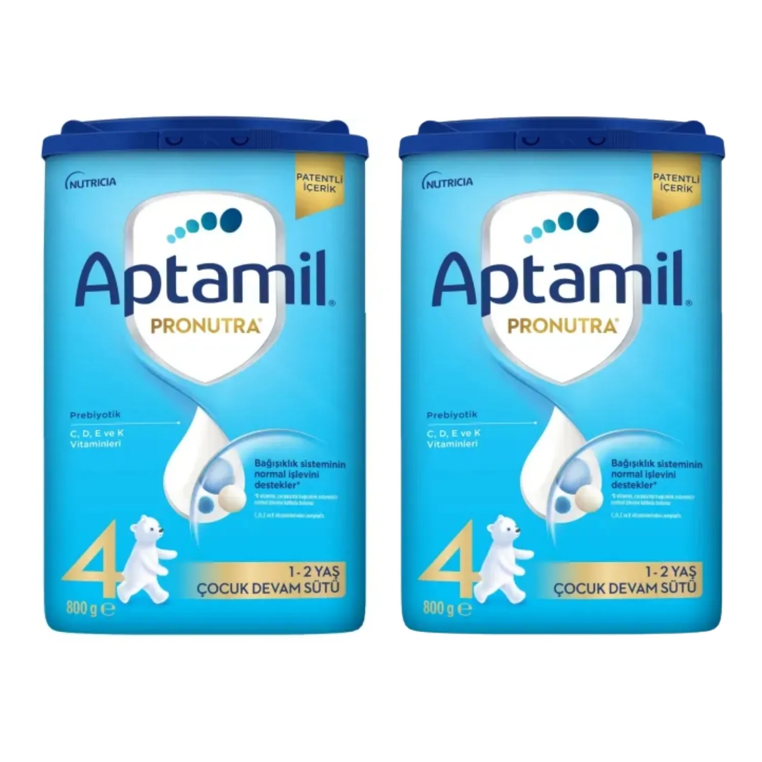Aptamil 4 Devam Sütü 800 gr x2