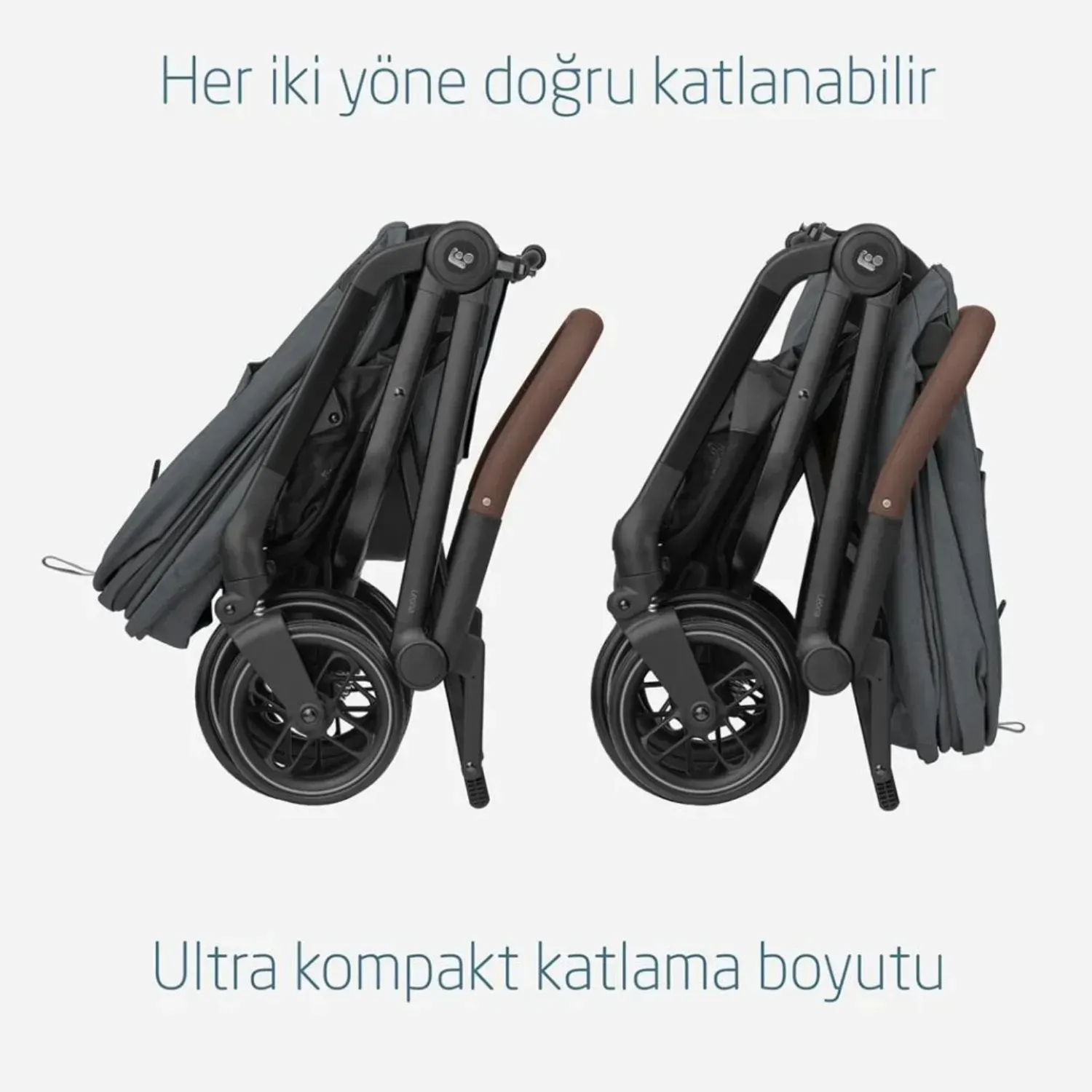 Maxi-Cosi Leona2 Pebble S Travel Sistem Bebek Arabası Twillic Graphite