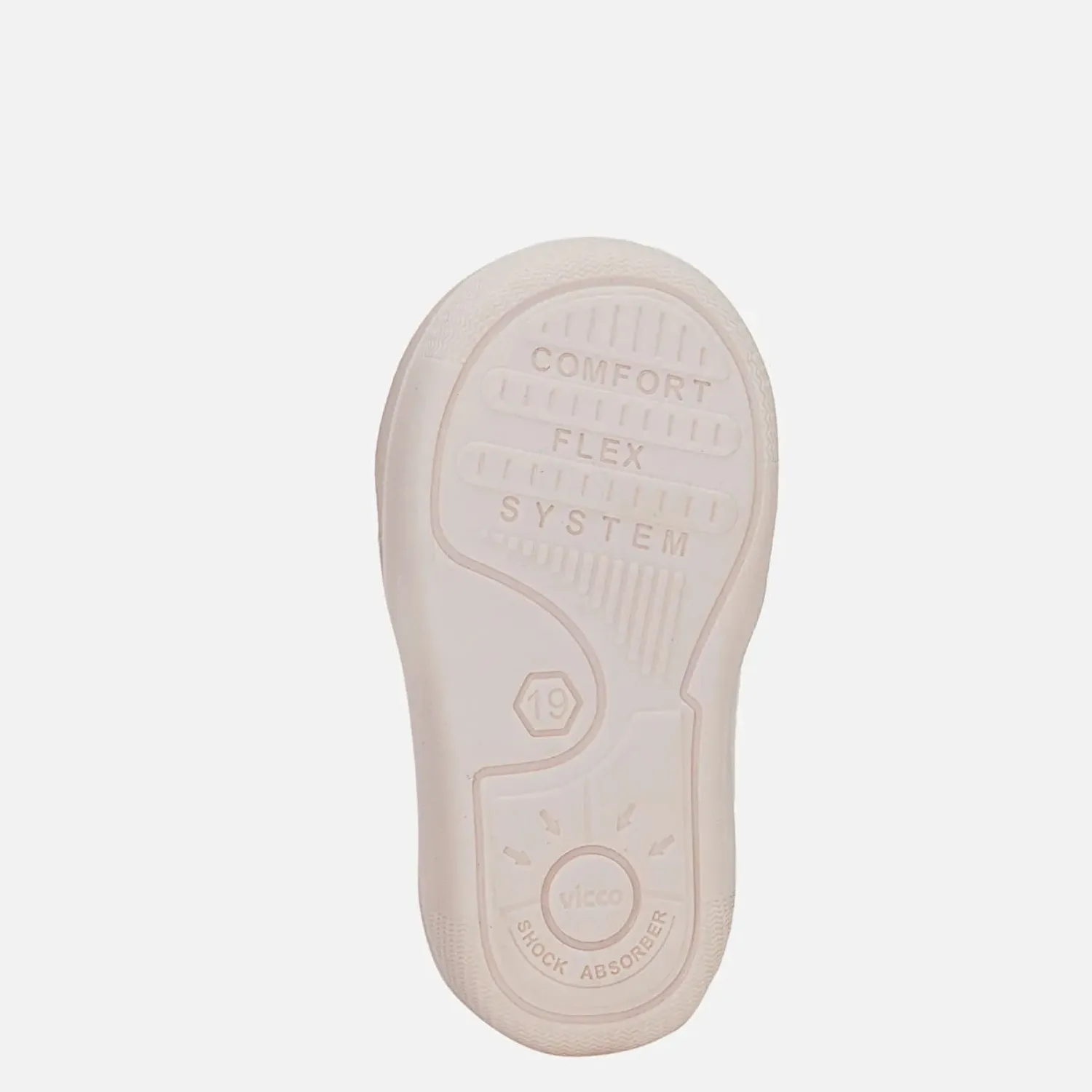 Vicco Color Ayakkabı İlk Adım Panduf Pudra