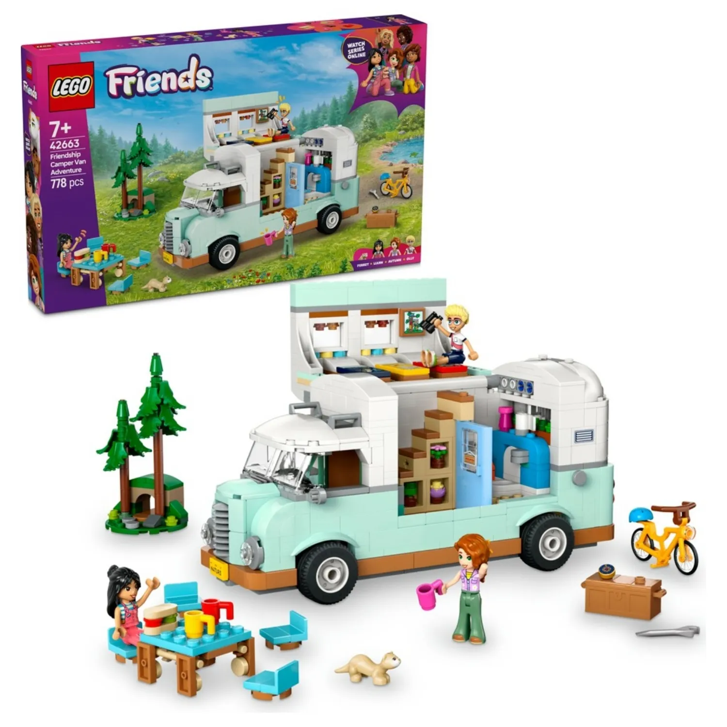 LEGO Friends Arkadaşlık Karavan Macerası 42663