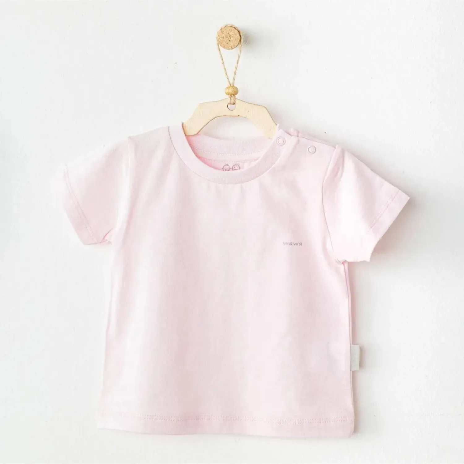 Andy Wawa T-Shirt Casual Pembe