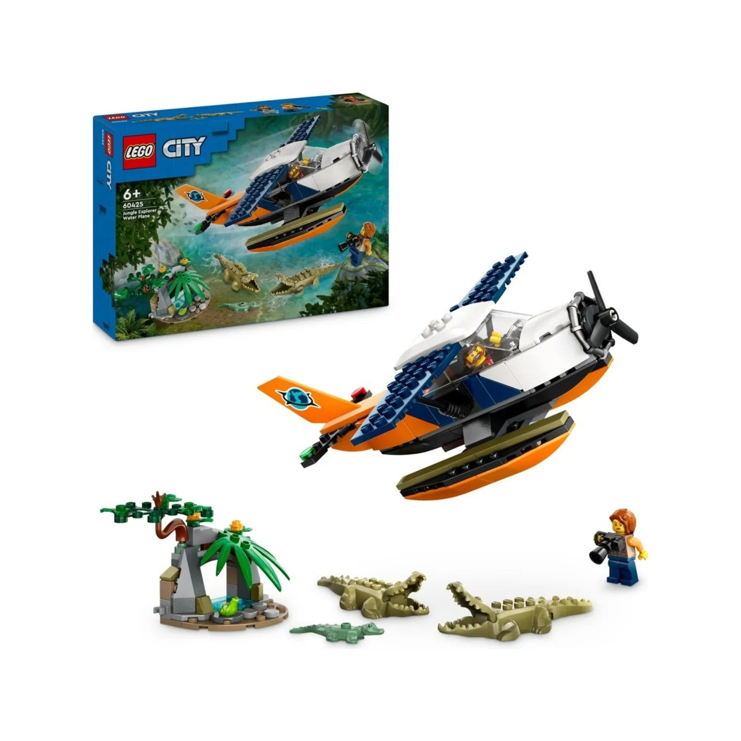 LEGO City Orman Kaşifinin Deniz Uçağı 60425